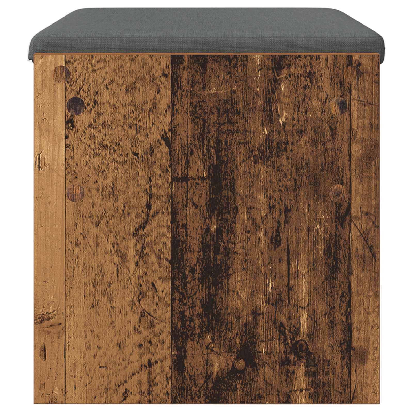 Klupa za hodnik s jastukom Staro drvo 63 x 38 x 40 cm