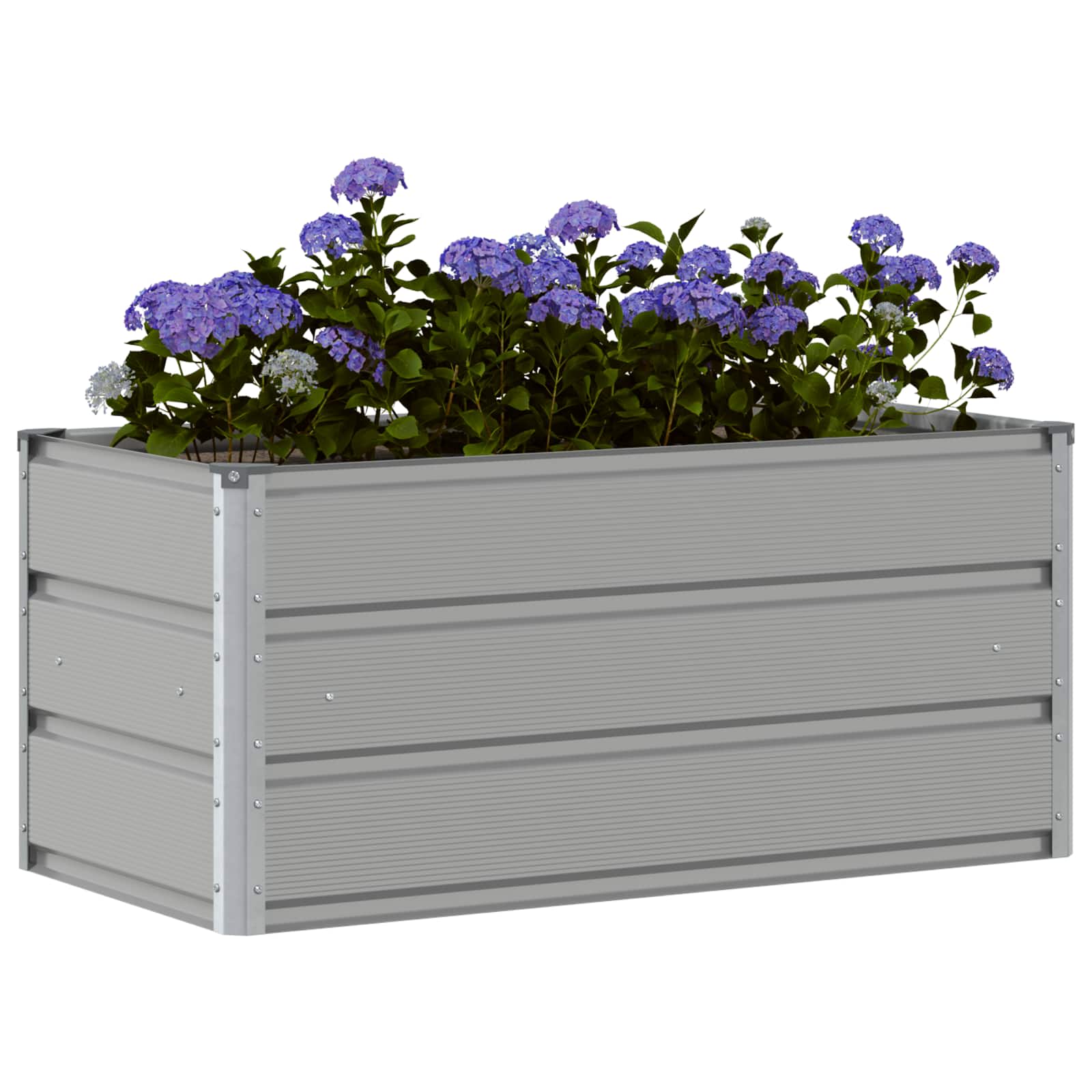 Sadilica Svijetlo siva 100 x 50 x 45 cm Cinkani čelik