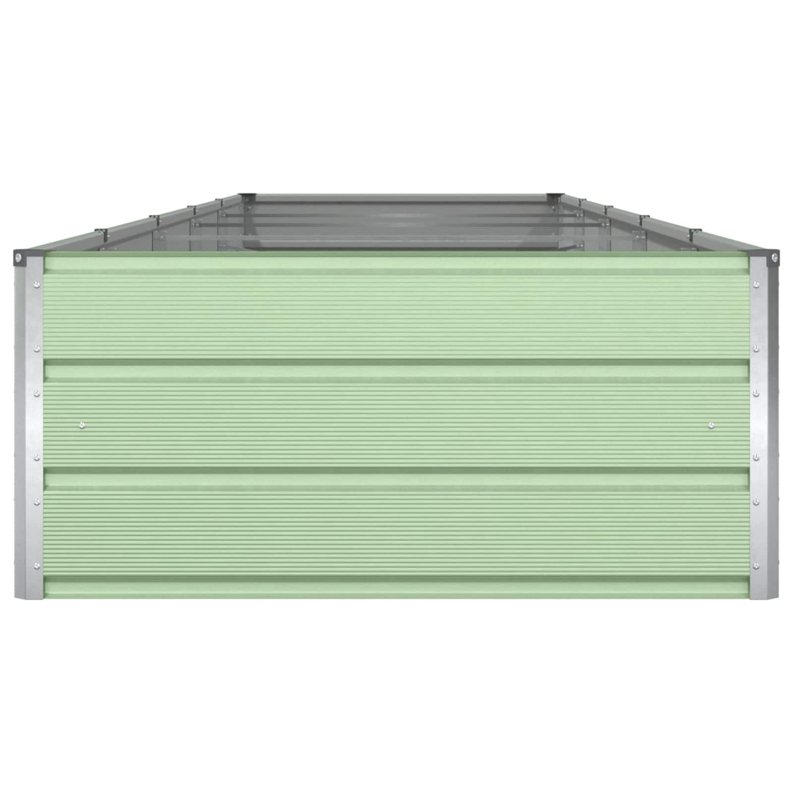 Sadilica Pastelno zelena 480 x 100 x 45 cm Cinkani čelik