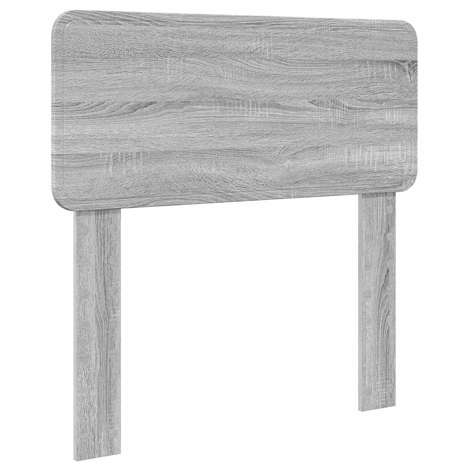 Krevet s od storage Siva Sonoma 90 x 200 cm Konstruirano drvo