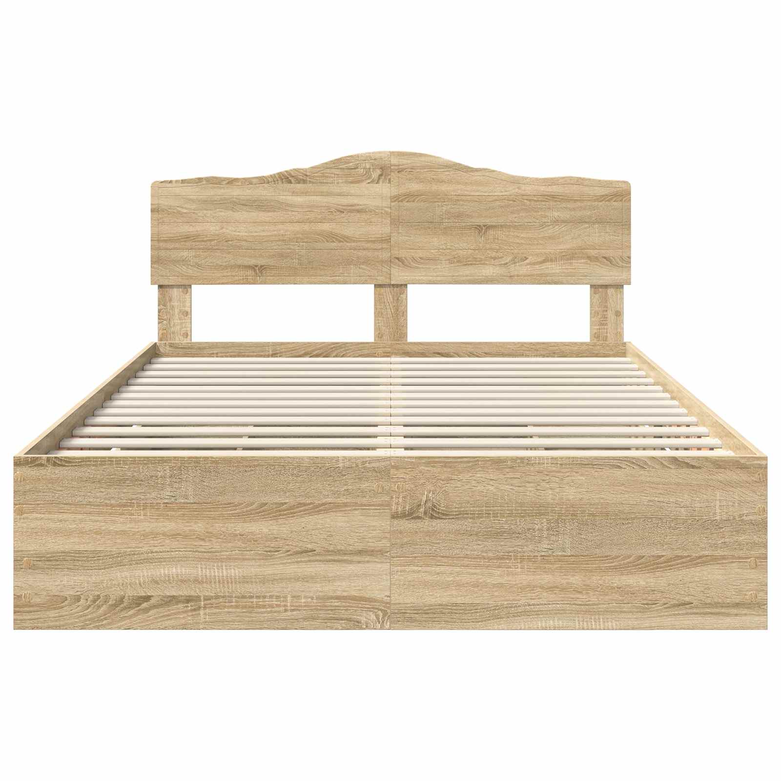Krevetna konstrukcija s ladicama Sonoma hrast 150 x 200 cm