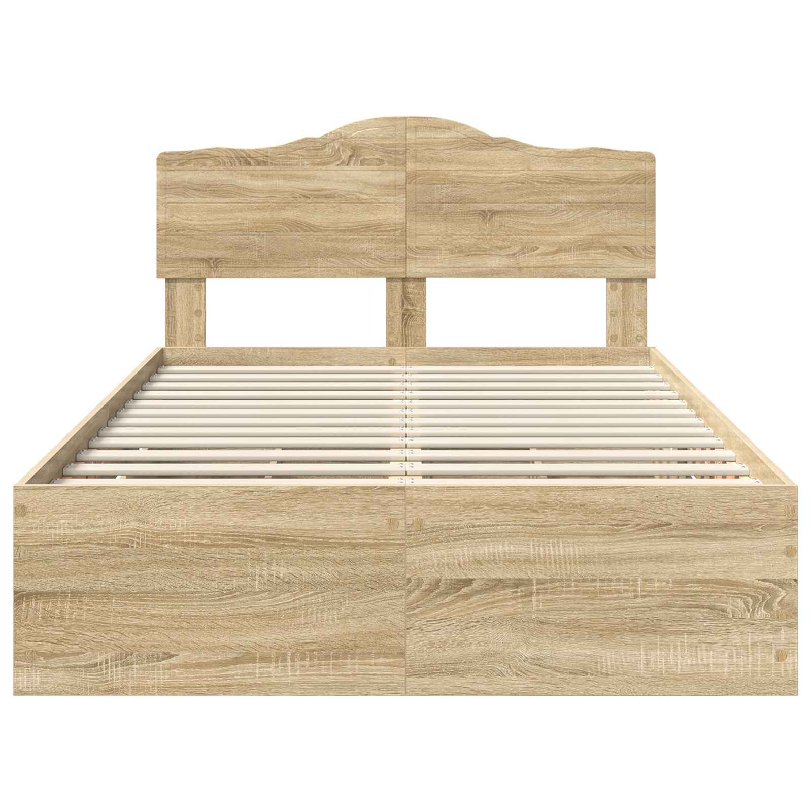 Krevetna konstrukcija s ladicama Sonoma hrast 120 x 200 cm