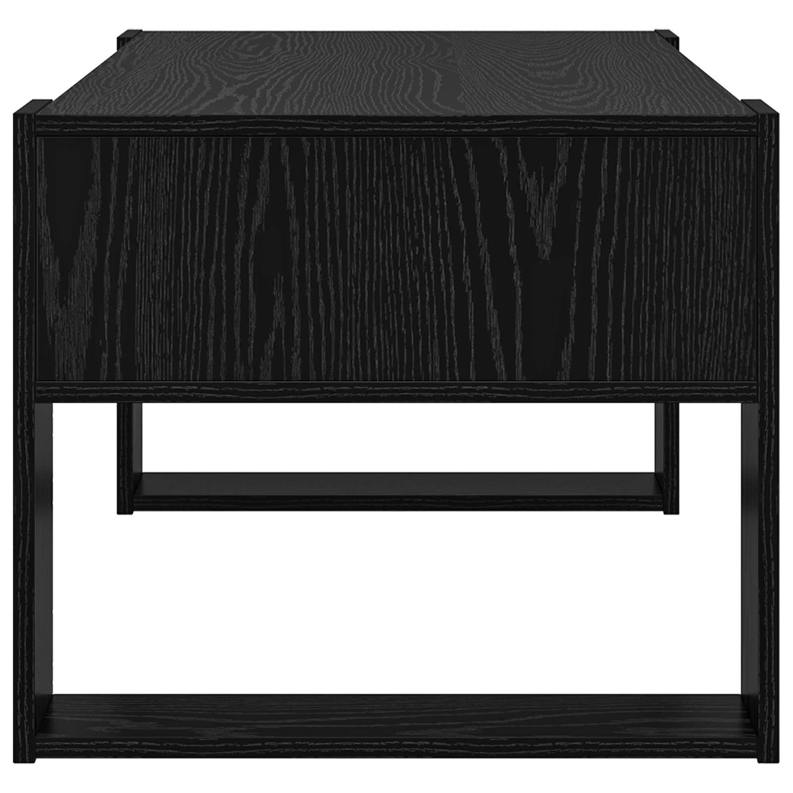 Kava Stol Crni hrast 92 x 53 x 45 cm Konstruirano drvo
