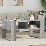 Kava Stol Siva Sonoma 92 x 53 x 45 cm Konstruirano drvo