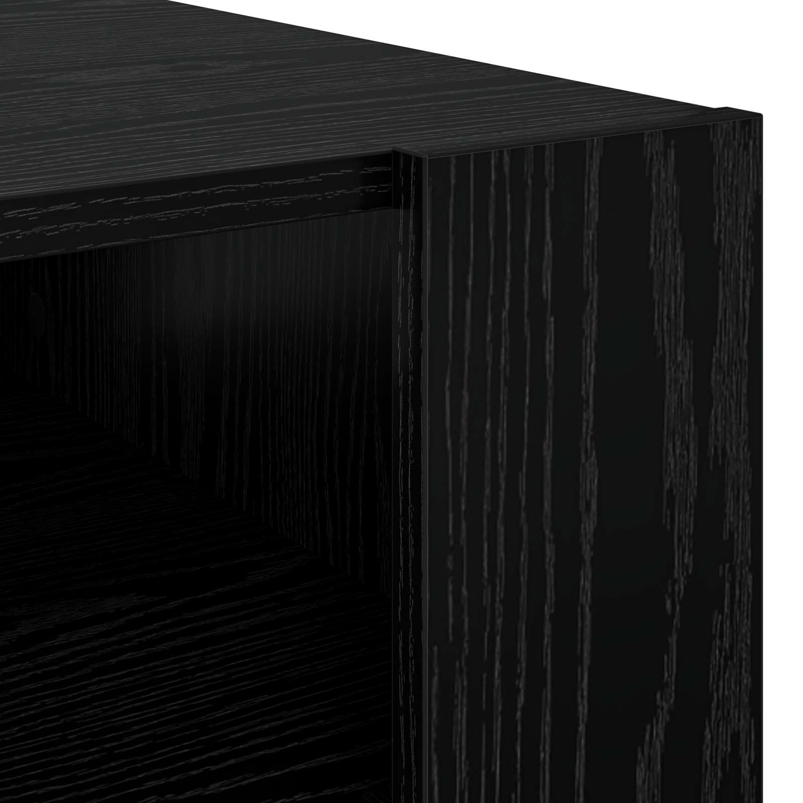 Kava Stol Crni hrast 66 x 53 x 45 cm Konstruirano drvo