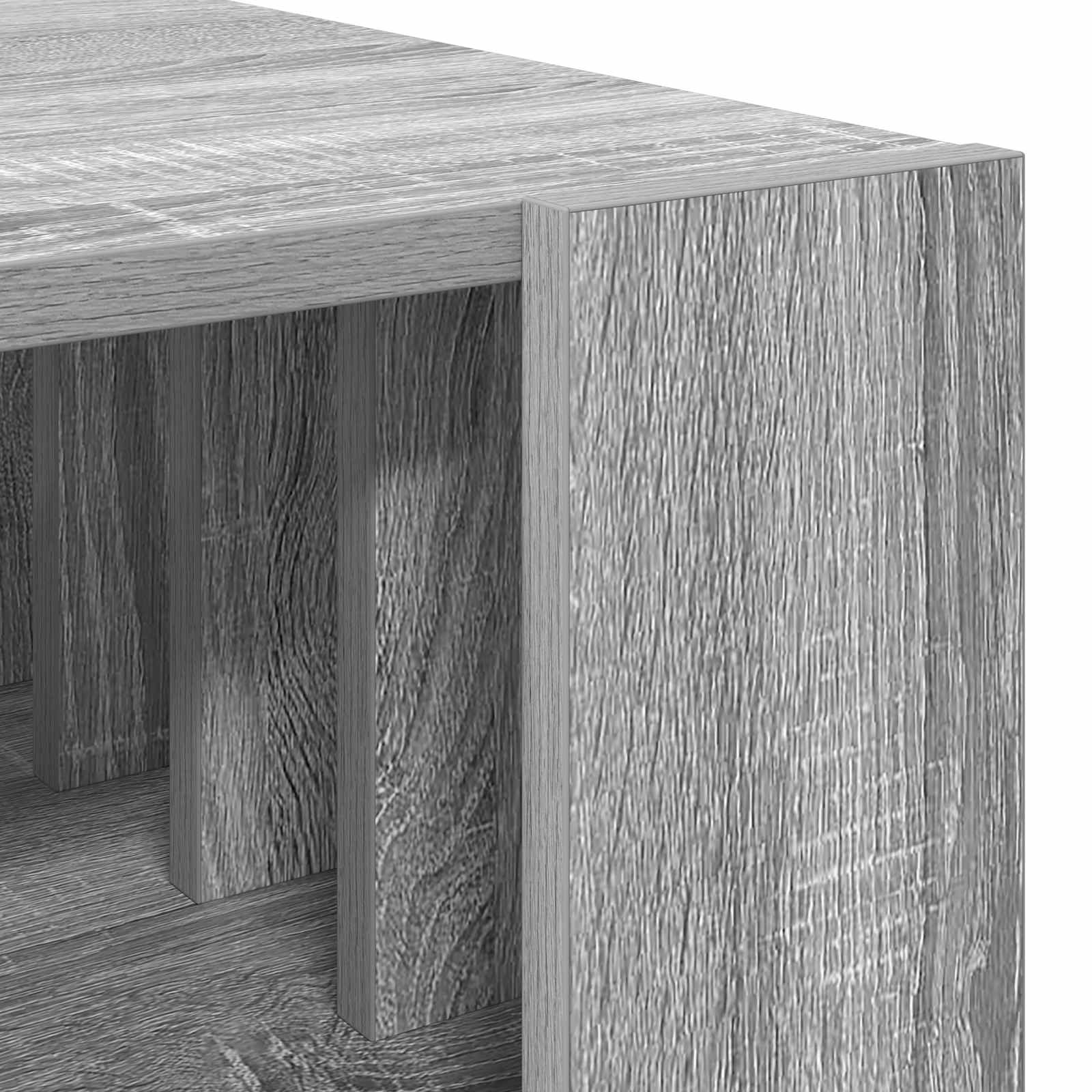 Kava Stol Siva Sonoma 92 x 49,5 x 45 cm Konstruirano drvo