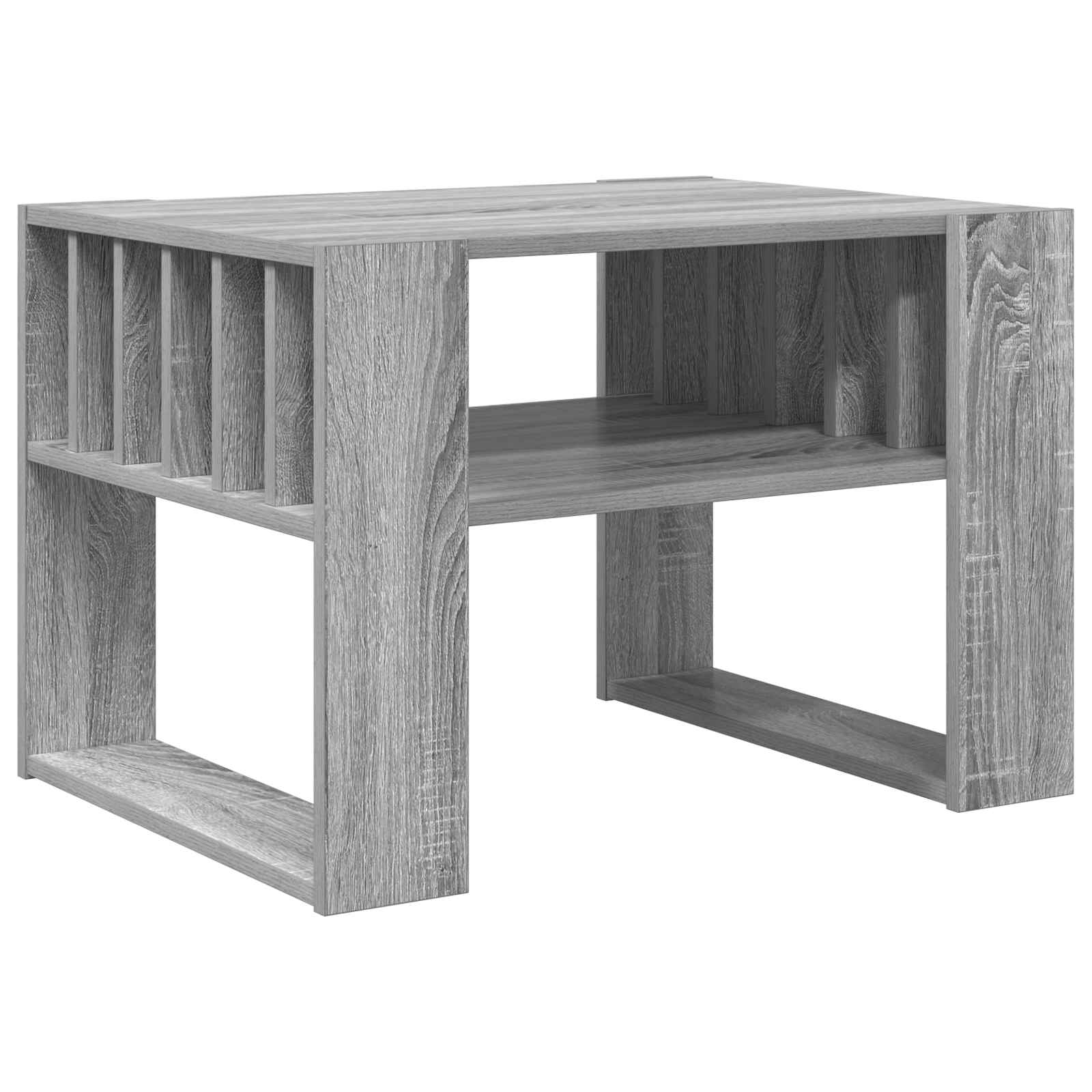 Kava Stol Siva Sonoma 66 x 49,5 x 45 cm Konstruirano drvo