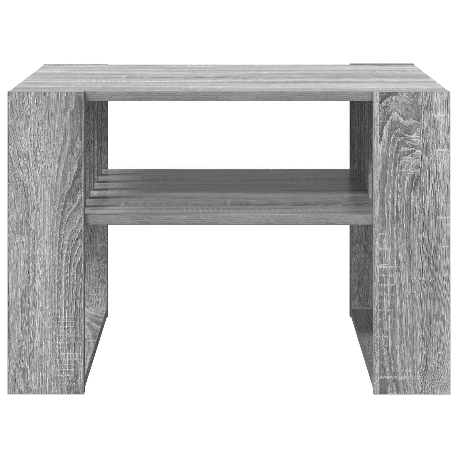 Kava Stol Siva Sonoma 66 x 49,5 x 45 cm Konstruirano drvo