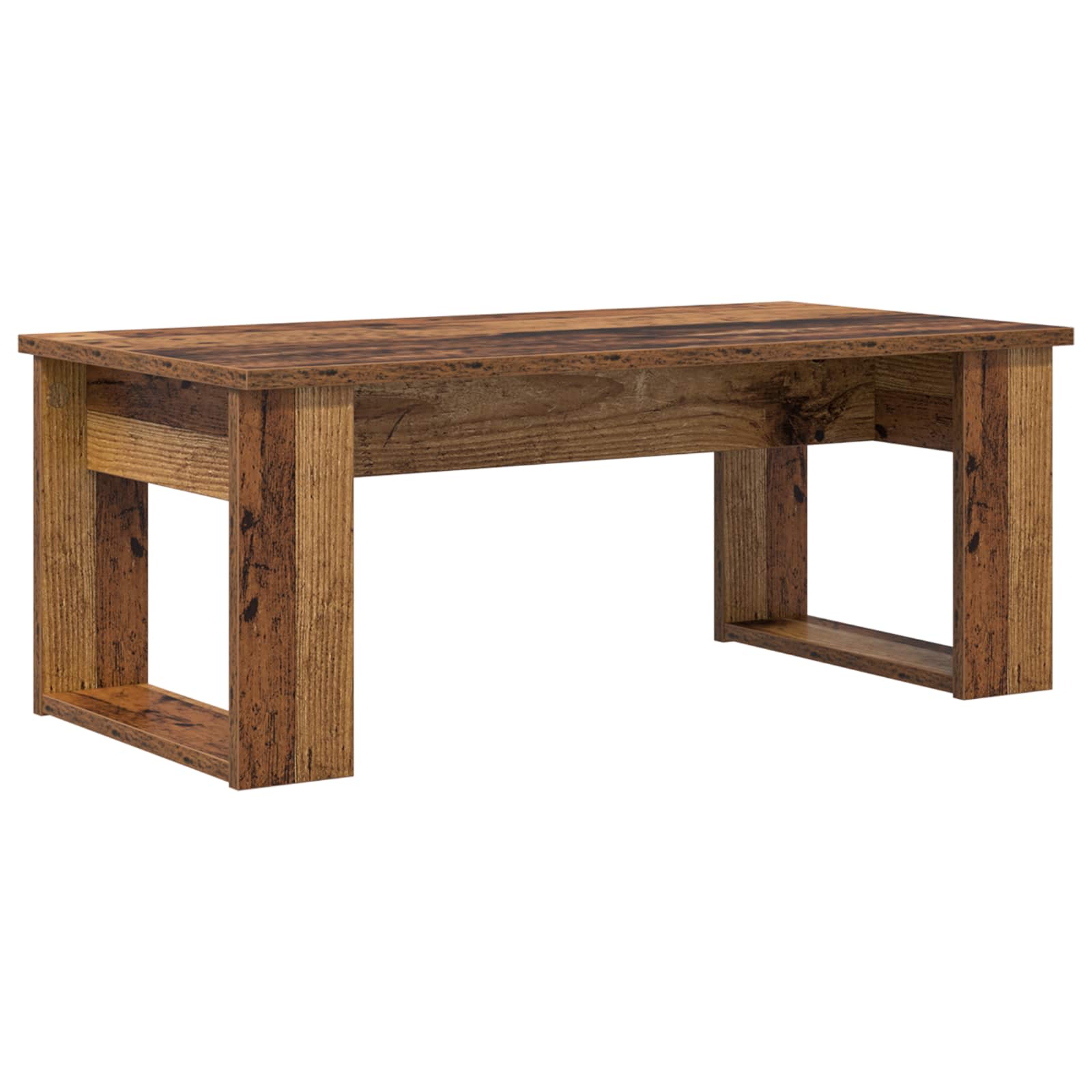 Set stolića za kavu 2 pcs Staro drvo Konstruirano drvo
