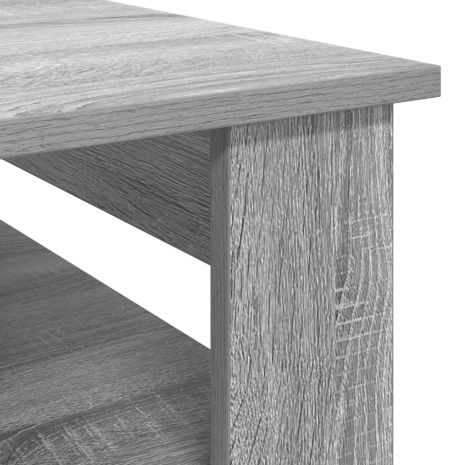 Kava Stol Siva Sonoma 96 x 54 x 44 cm Konstruirano drvo