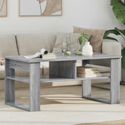 Kava Stol Siva Sonoma 96 x 54 x 44 cm Konstruirano drvo
