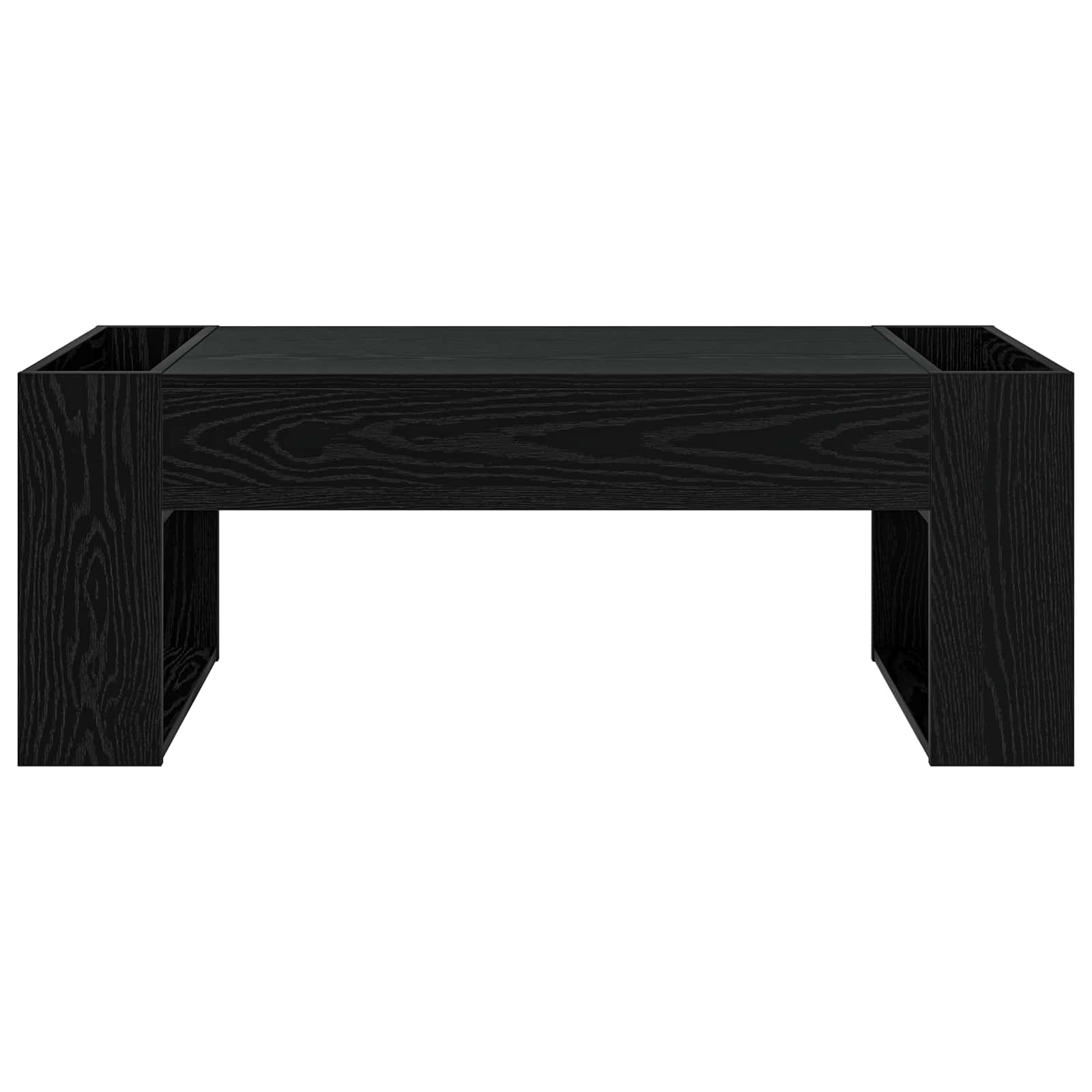 Kava Stol Crni hrast 110 x 50 x 41 cm Konstruirano drvo