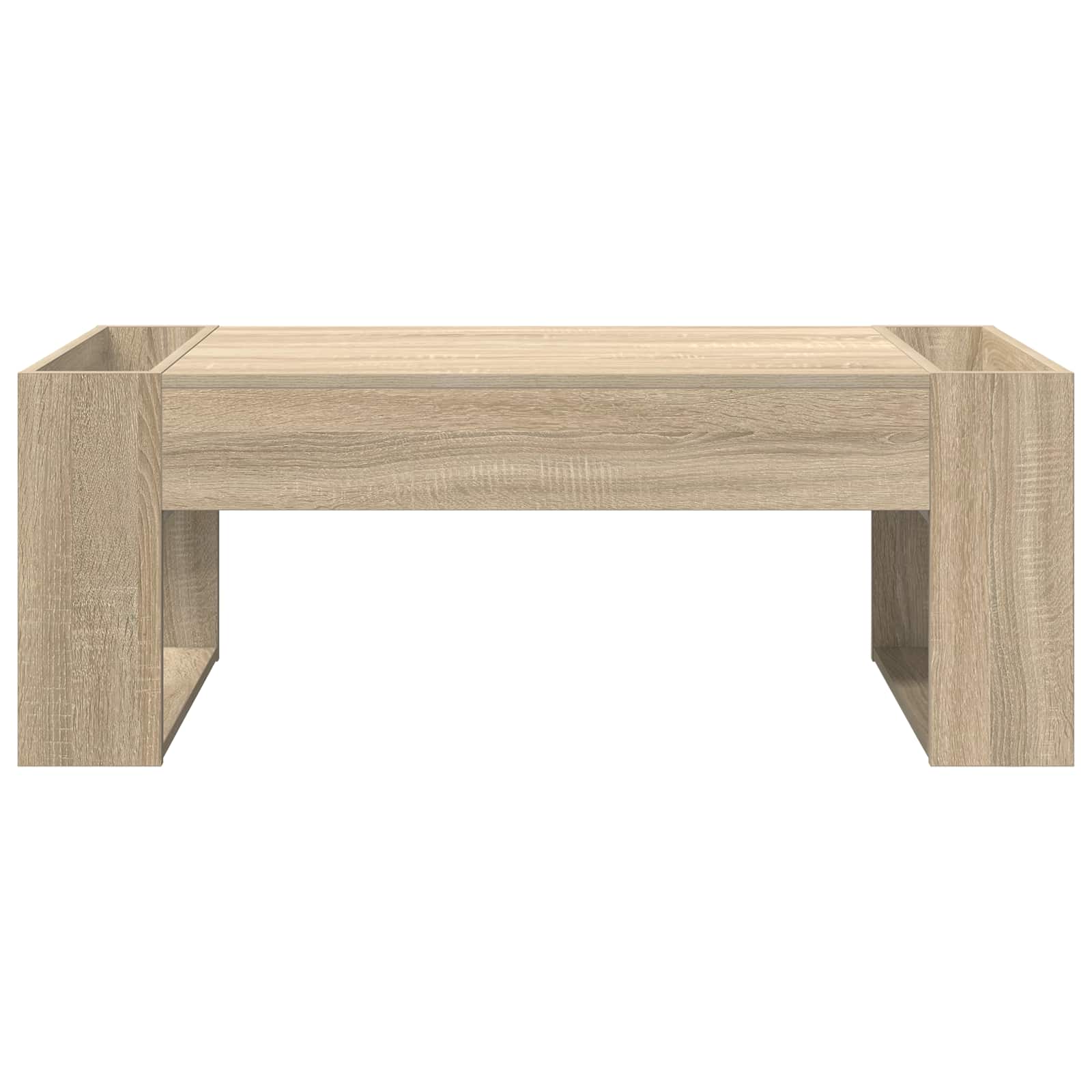 Kava Stol Sonoma hrast 110 x 50 x 41 cm Konstruirano drvo
