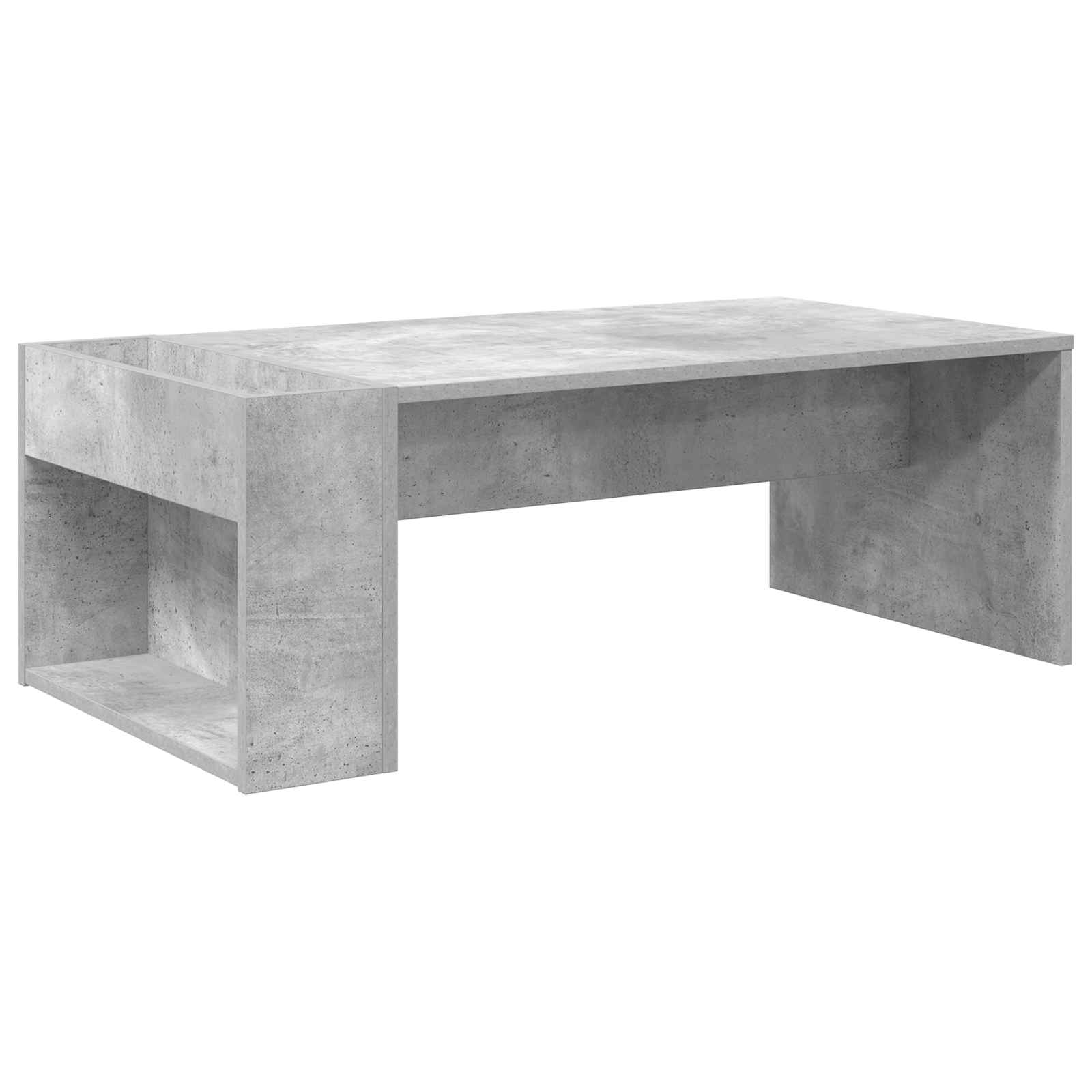 Kava Stol Betonski sivi 95 x 50 x 34 cm Konstruirano drvo