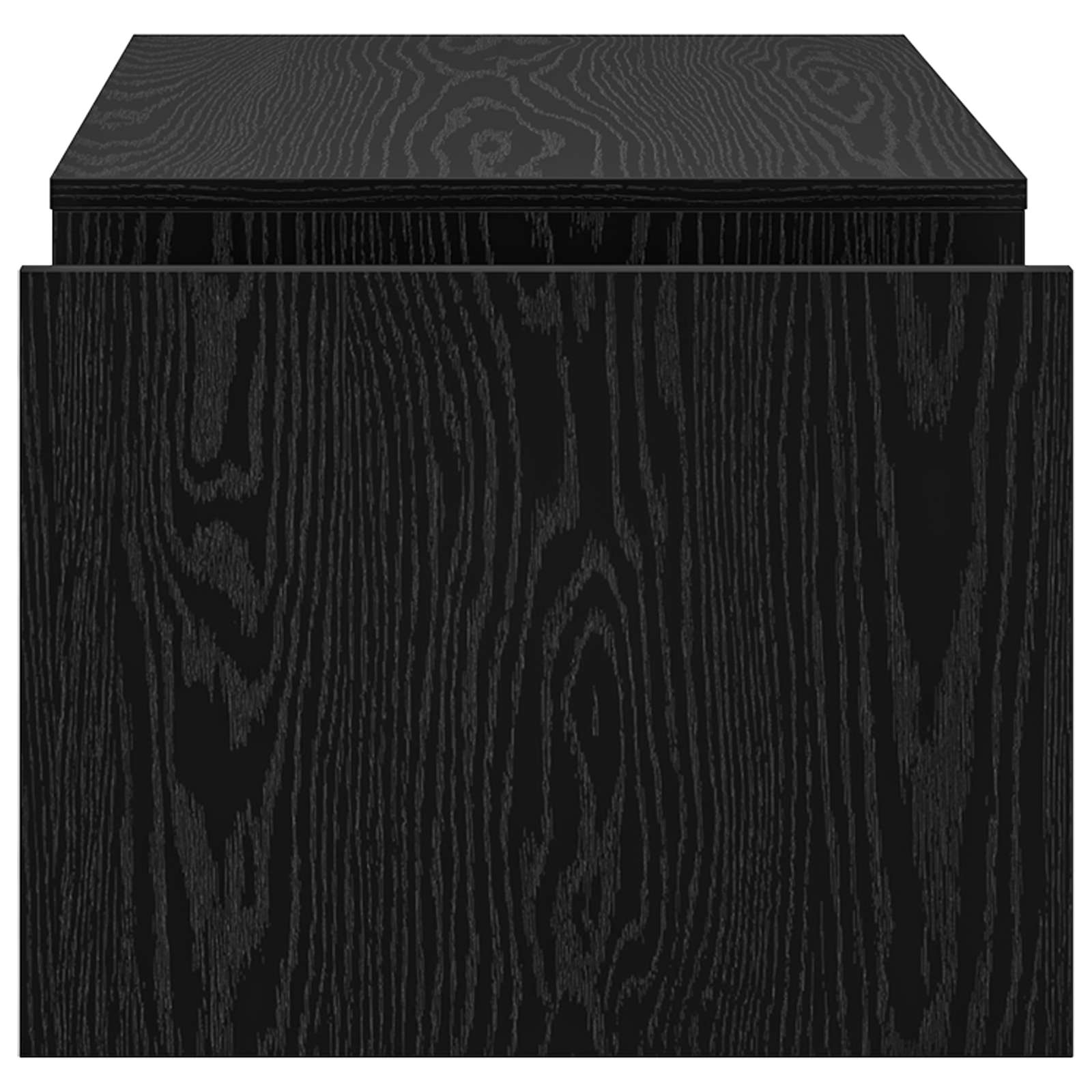 Kava Stol Crni hrast 90 x 45 x 35 cm Konstruirano drvo