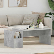 Kava Stol Betonski sivi 90 x 45 x 35 cm Konstruirano drvo