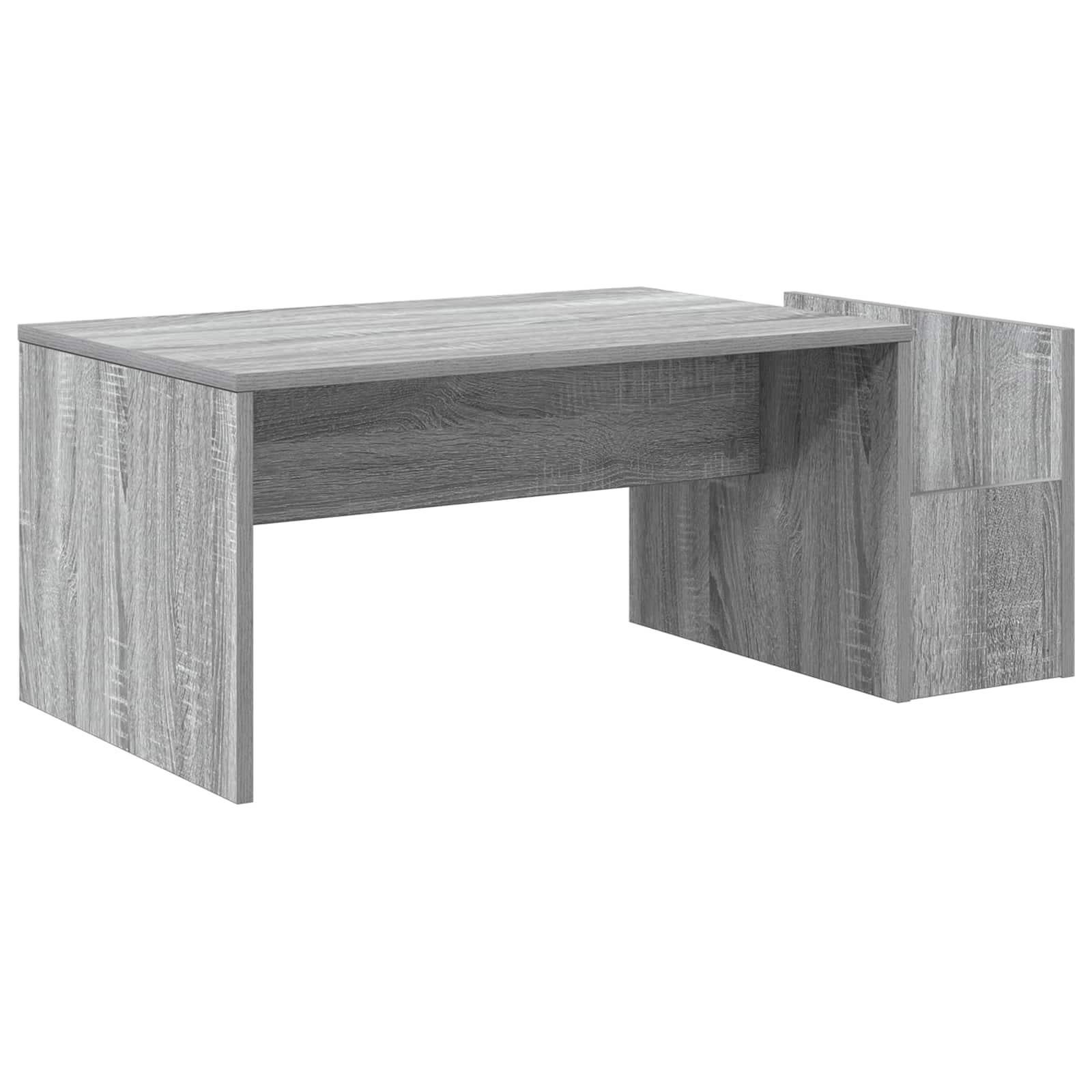 Kava Stol Siva Sonoma 90 x 45 x 35 cm Konstruirano drvo