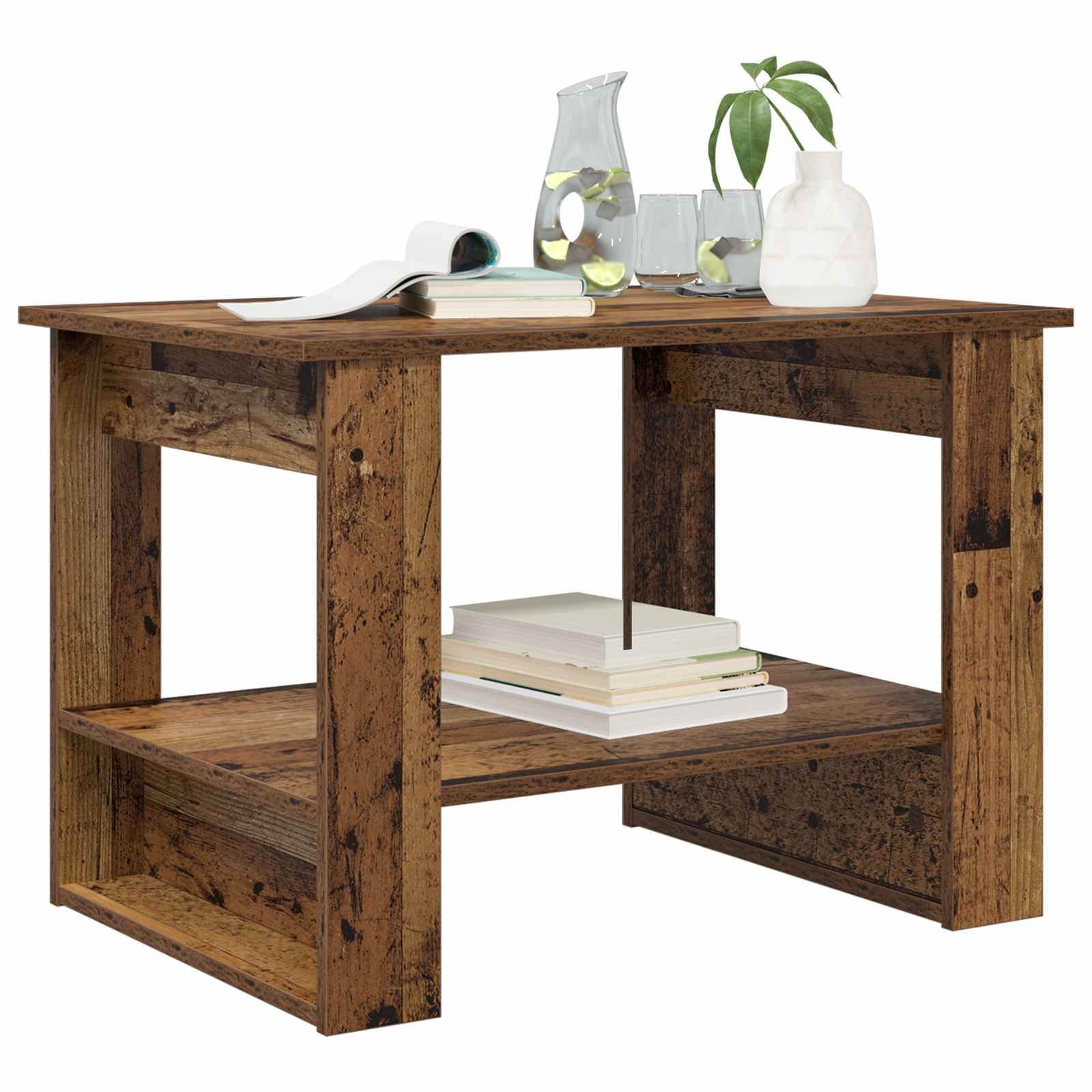 Kava Stol Staro drvo 72 x 50 x 50 cm Konstruirano drvo