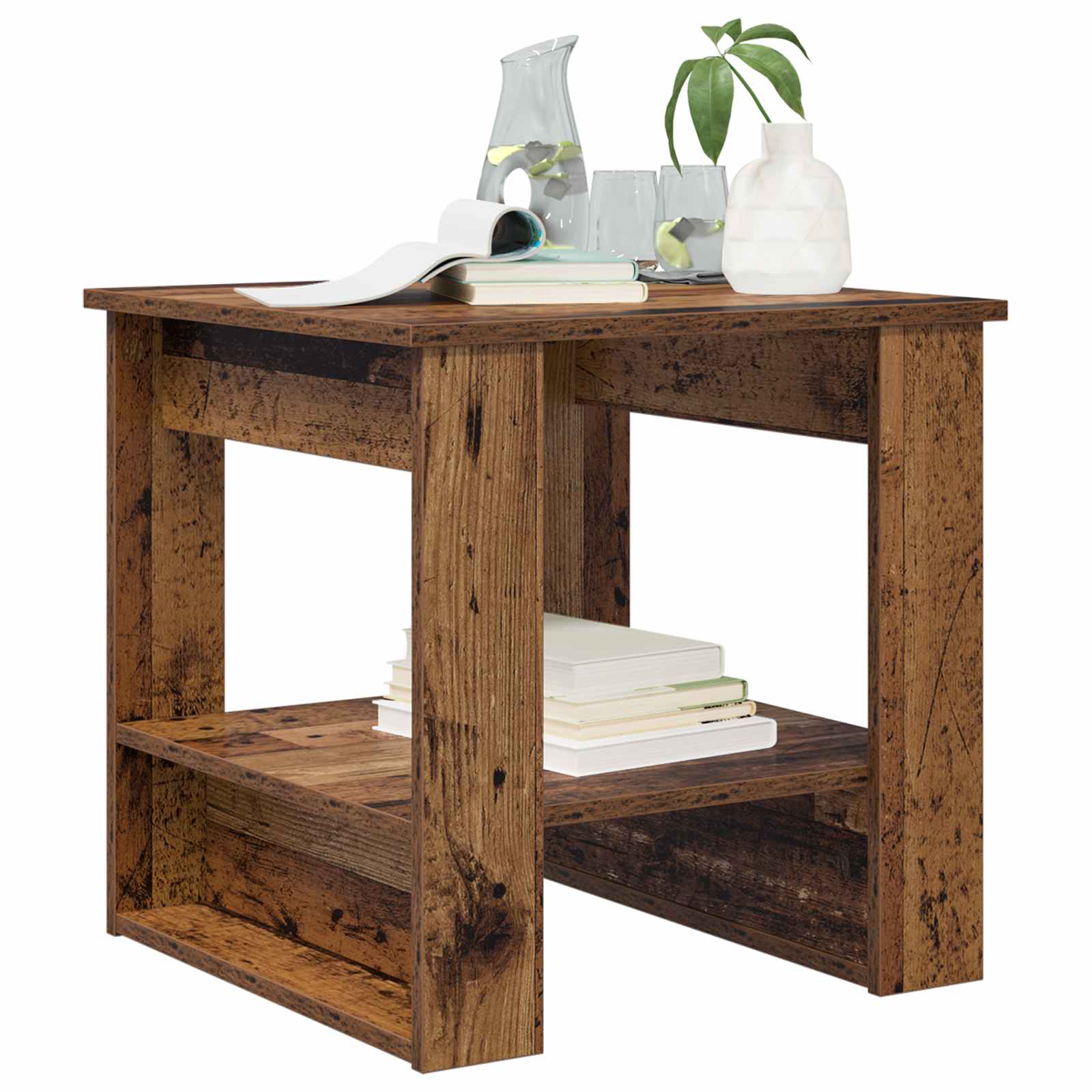 Kava Stol Staro drvo 51 x 50 x 50 cm Konstruirano drvo