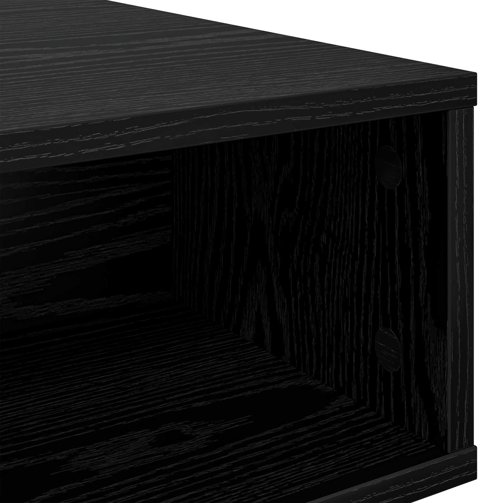 Kava Stol Crni hrast 105 x 50 x 32,5 cm Konstruirano drvo