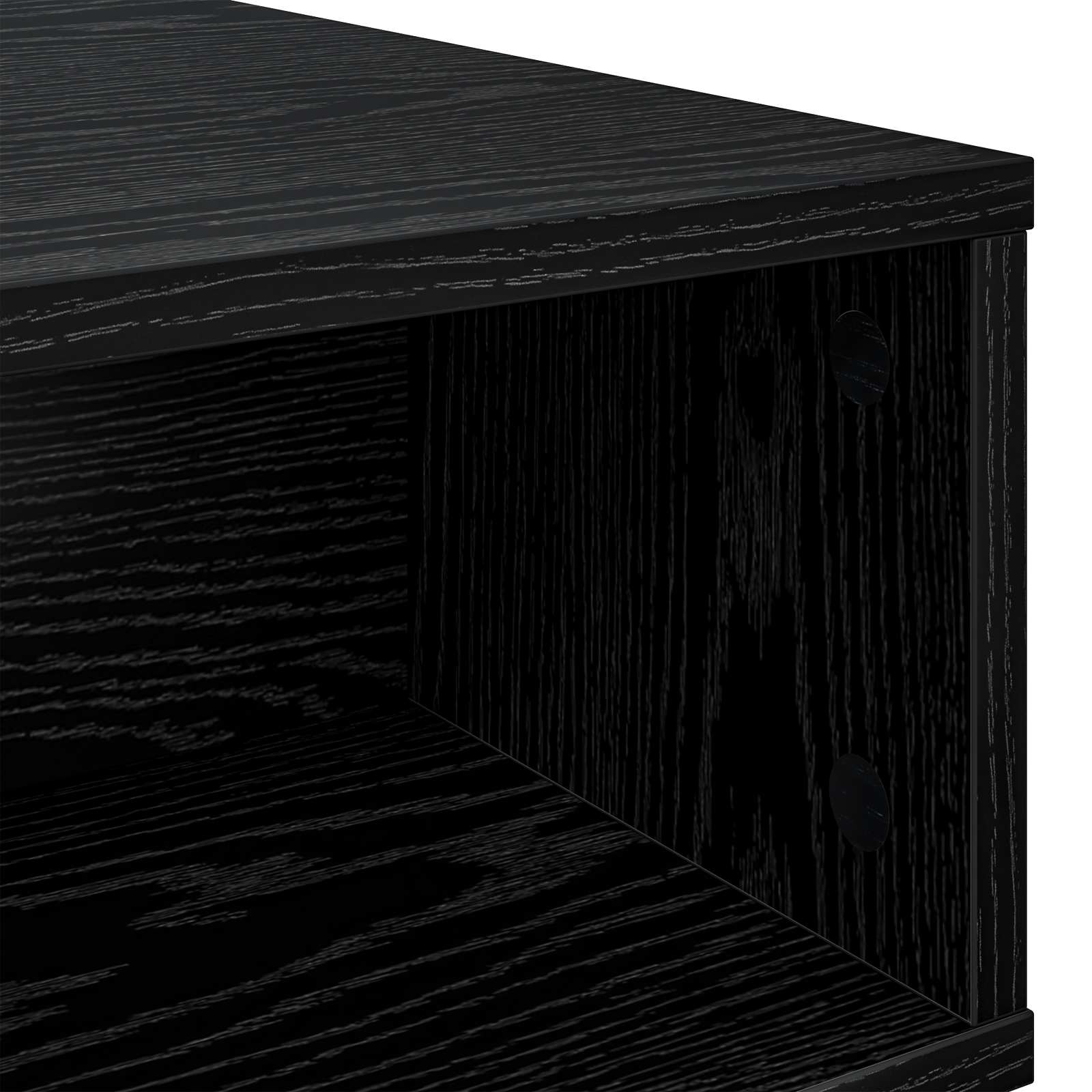 Kava Stol Crni hrast 48 x 46 x 35 cm Konstruirano drvo