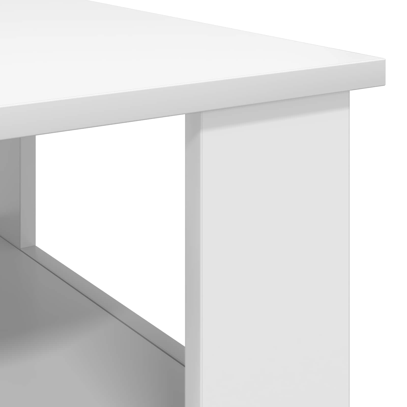 Kava Stol Bijelo 57 x 55 x 45 cm Konstruirano drvo