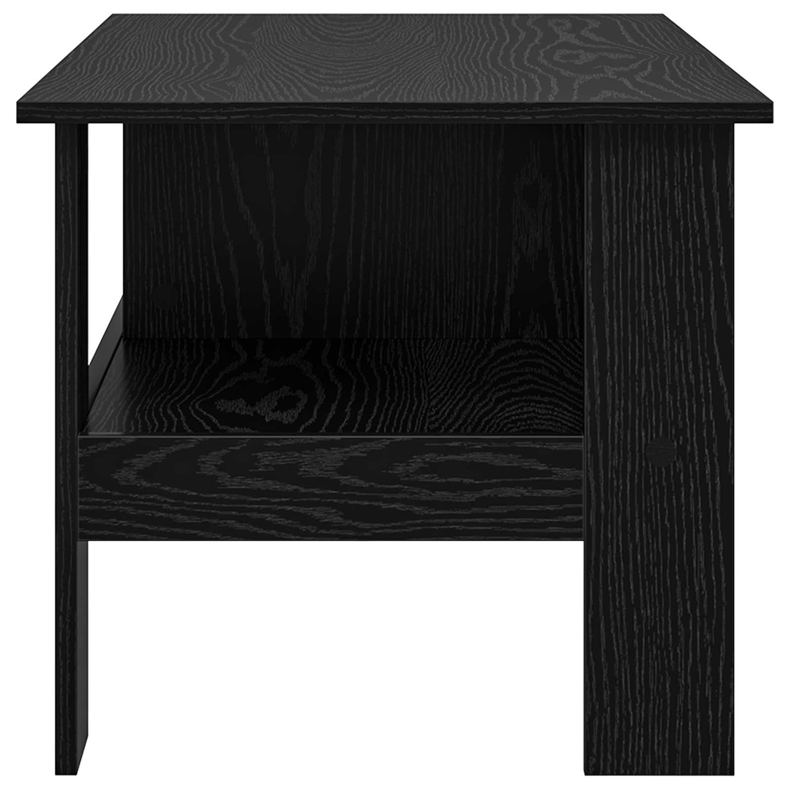 Kava Stol Crni hrast 90 x 50 x 45 cm Konstruirano drvo