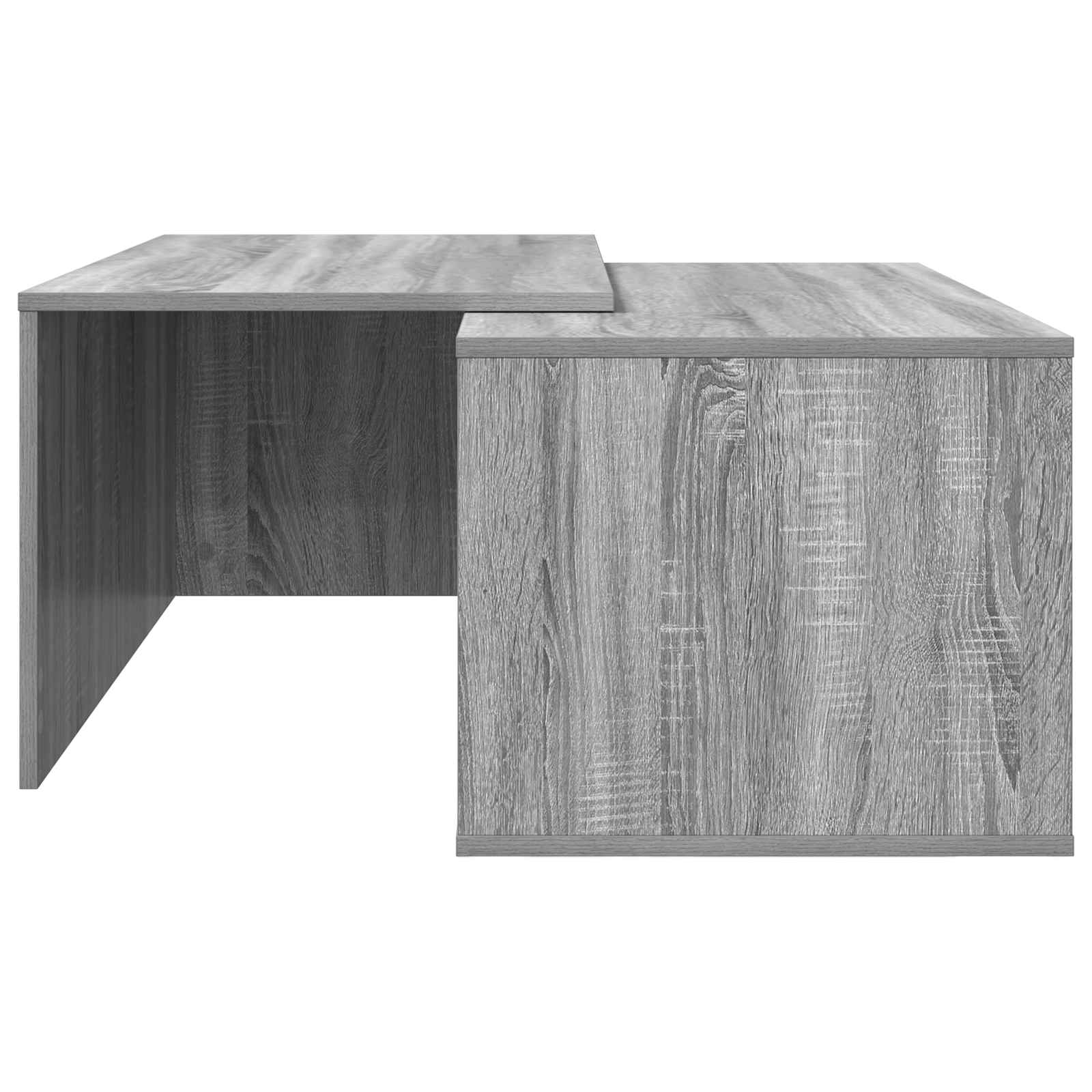 Set stolića za kavu 2 pcs Siva Sonoma Konstruirano drvo