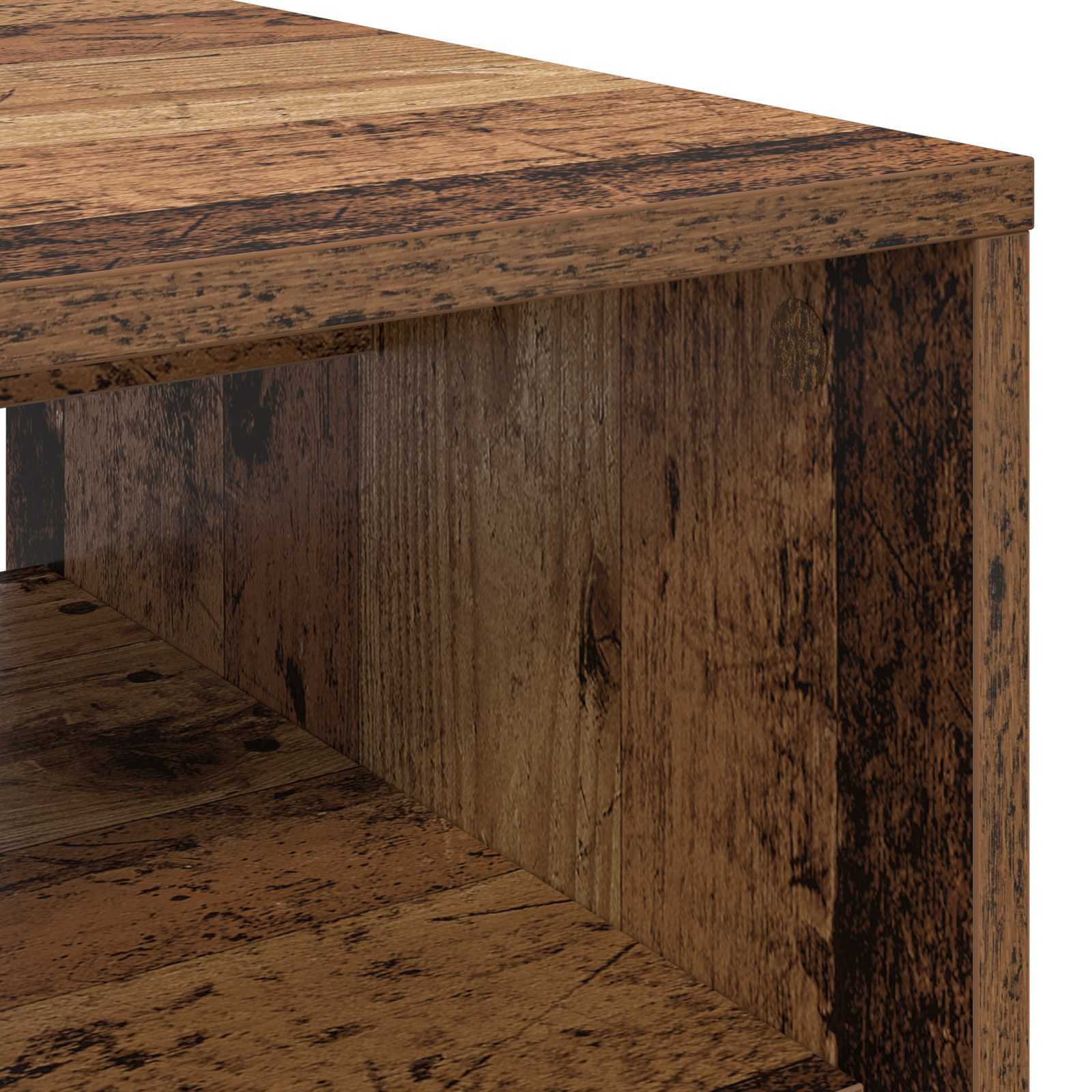 Kava Stol Staro drvo 60 x 50 x 40 cm Konstruirano drvo