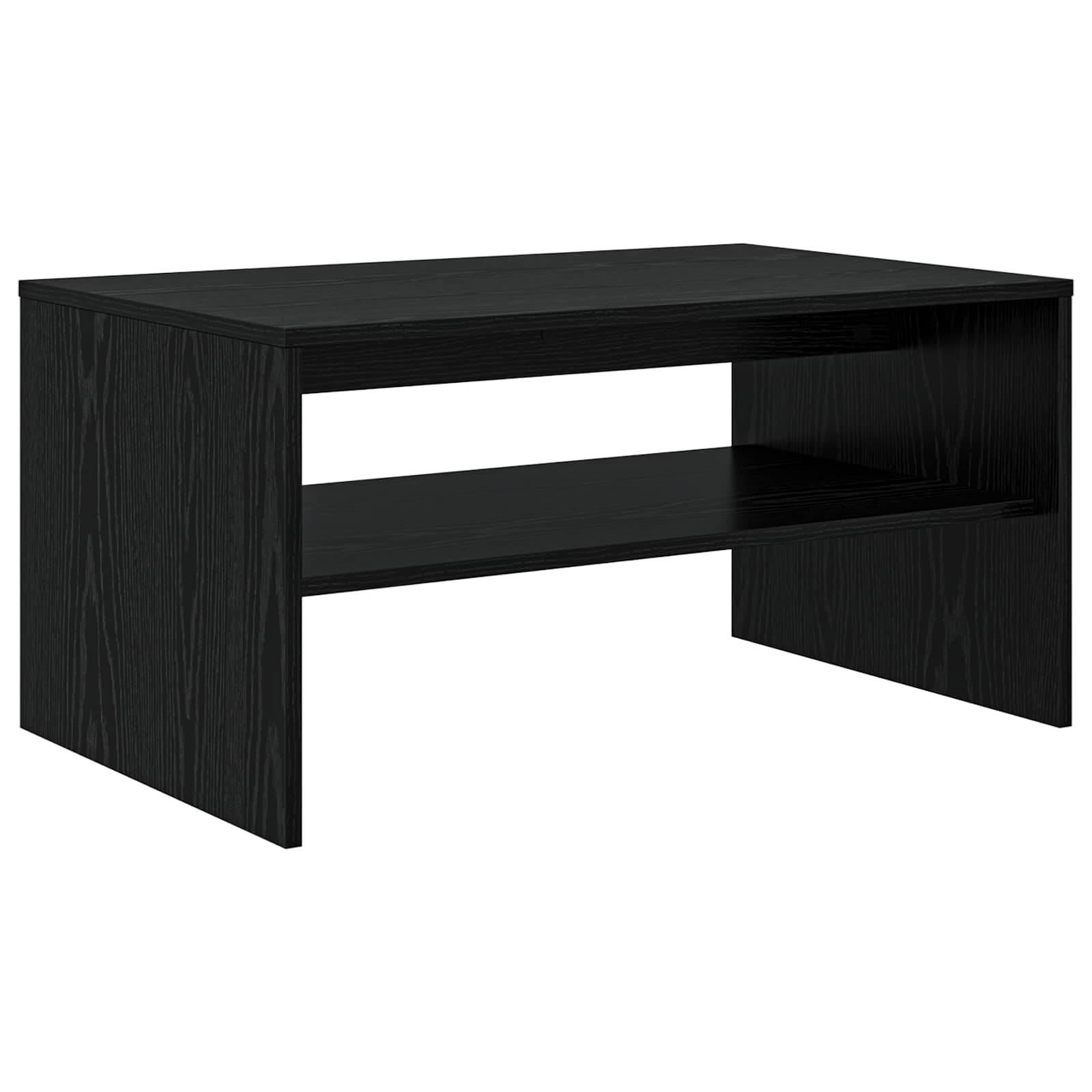 Kava Stol Crni hrast 80 x 50 x 40 cm Konstruirano drvo