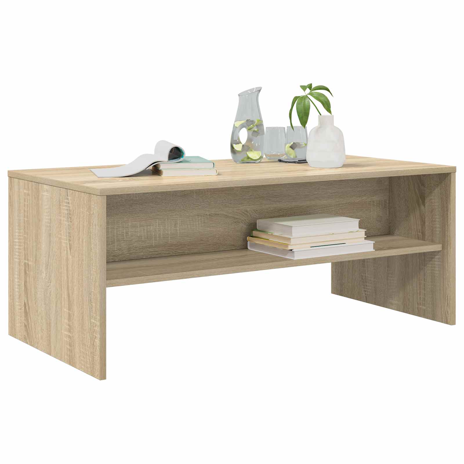 Kava Stol Sonoma hrast 100 x 50 x 40 cm Konstruirano drvo