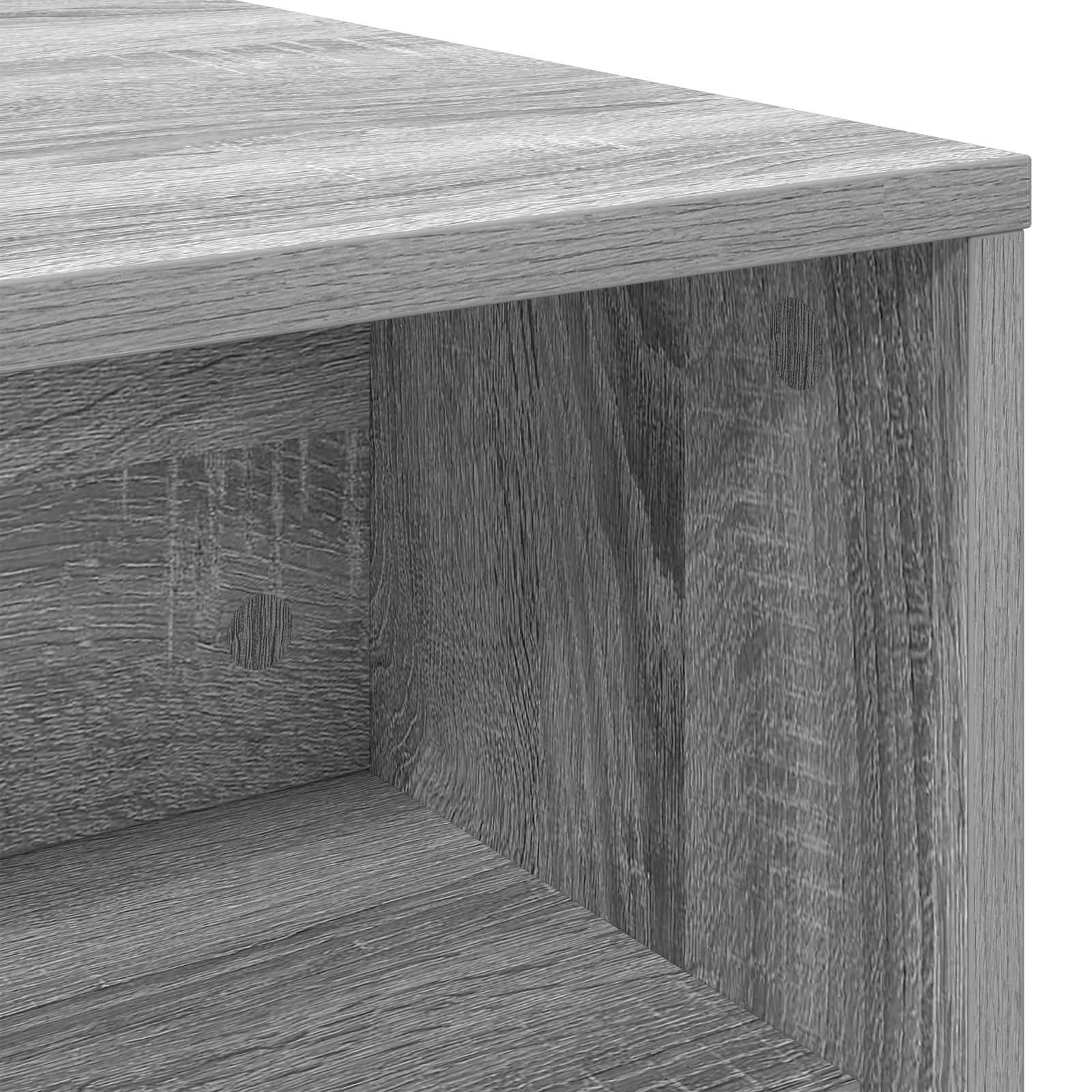 Kava Stol Siva Sonoma 100 x 50 x 40 cm Konstruirano drvo