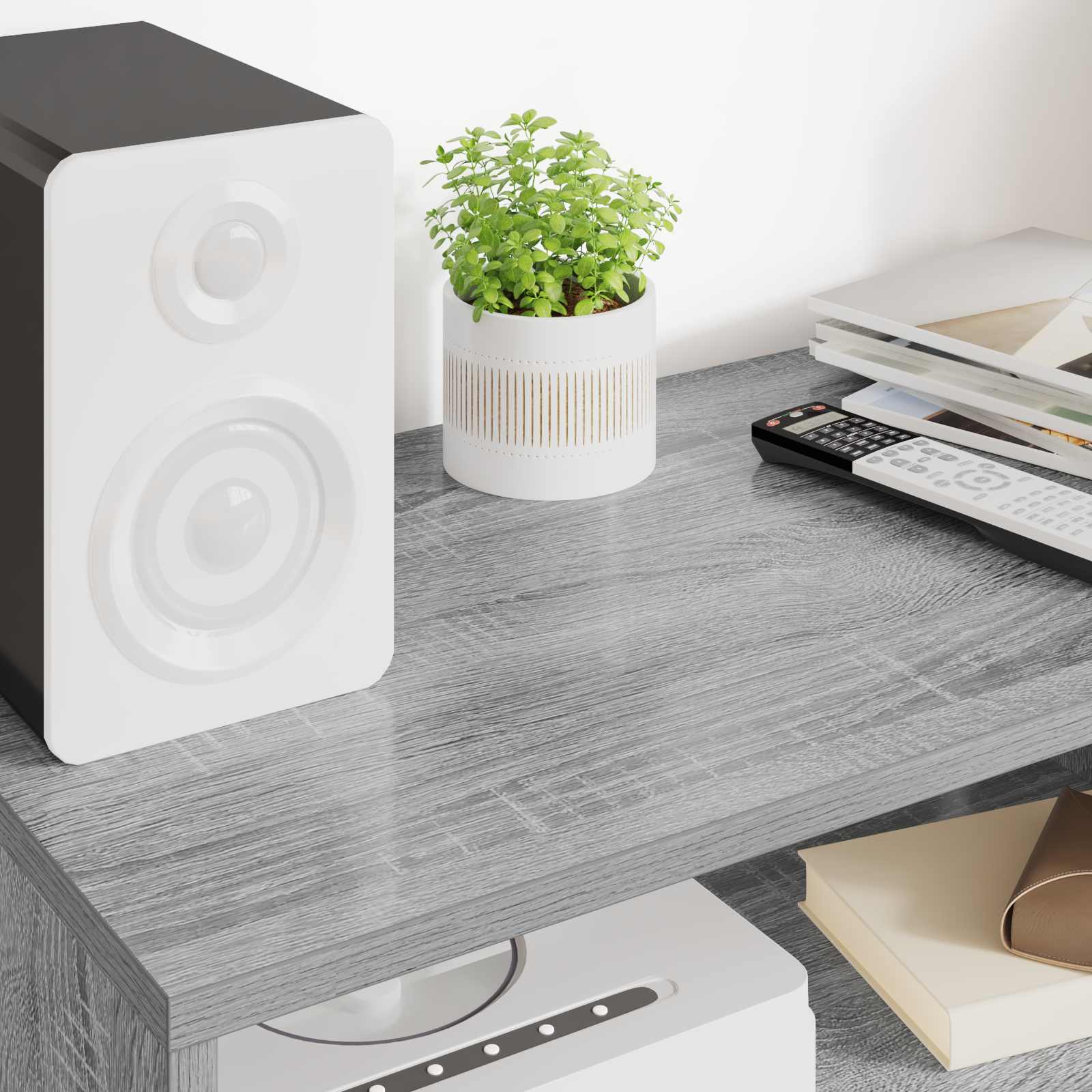 TV ormar Siva Sonoma 60 x 35 x 40 cm Konstruirano drvo