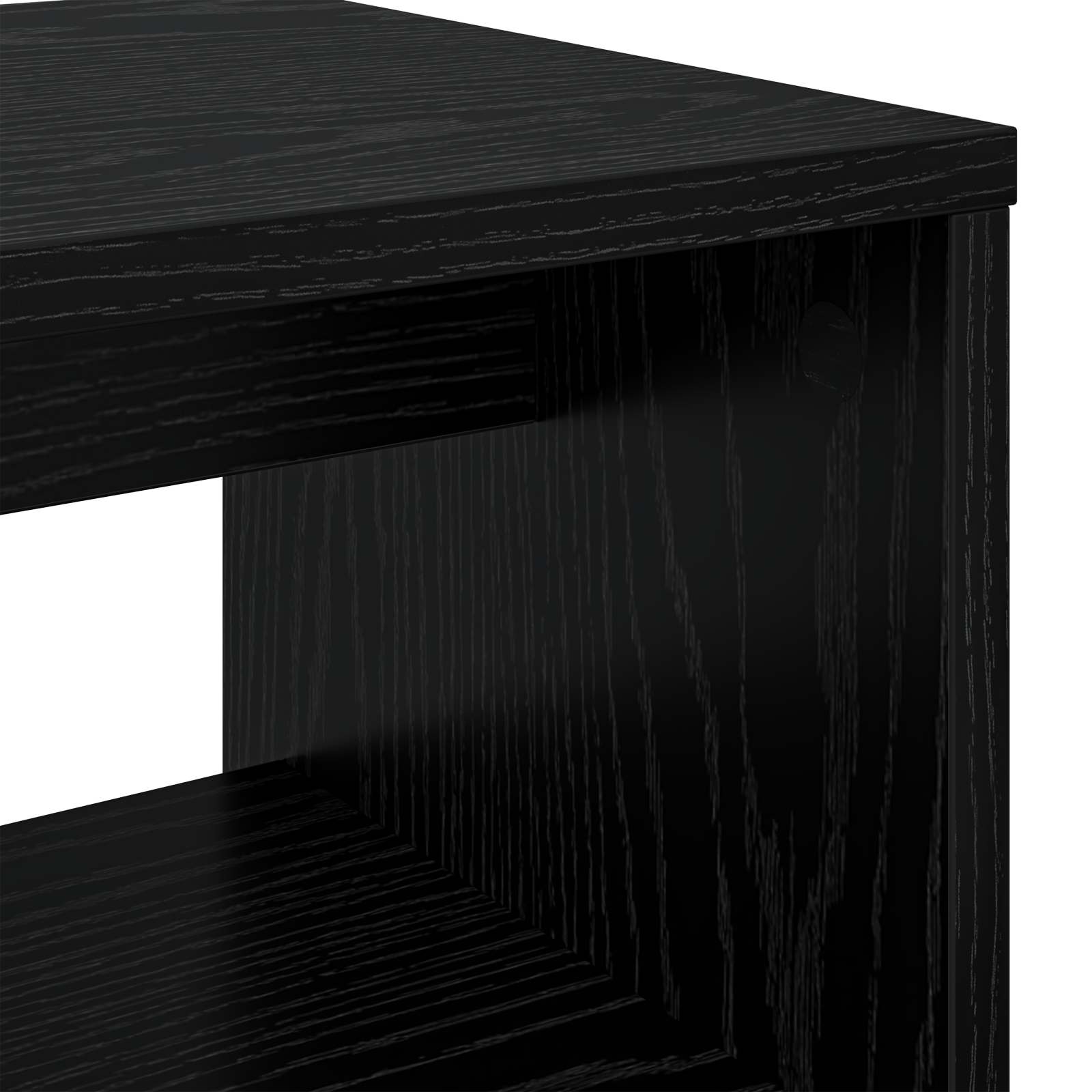 TV ormar Crni hrast 60 x 30 x 40 cm Konstruirano drvo
