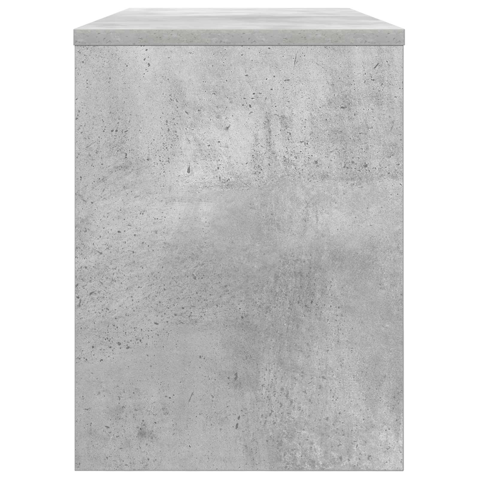 TV ormar Betonski sivi 80 x 30 x 40 cm Konstruirano drvo