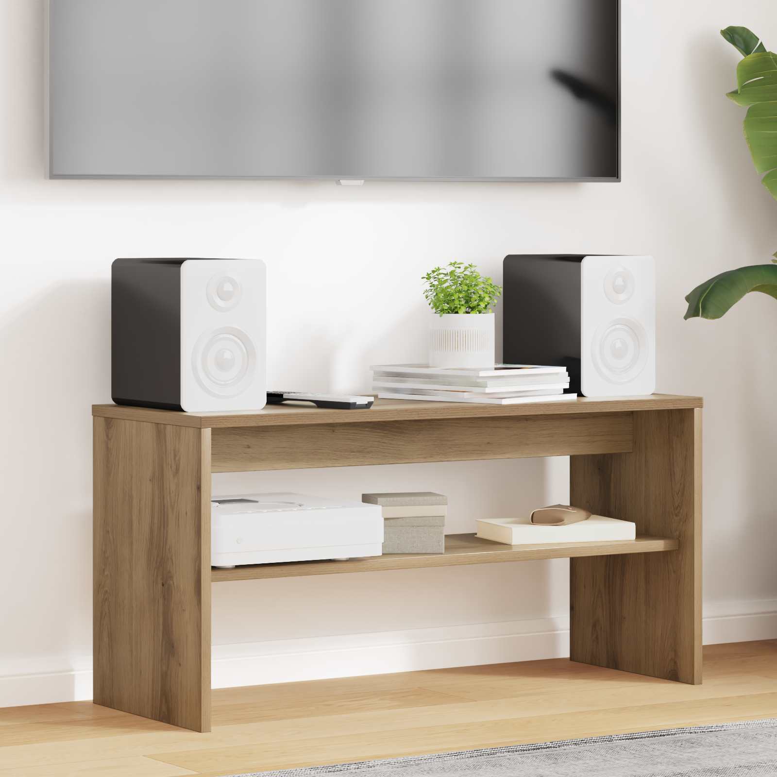 TV ormar Umjetnički hrast 80 x 30 x 40 cm Konstruirano drvo