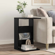 Bocni stol Crni hrast 40 x 35 x 60,5 cm Konstruirano drvo