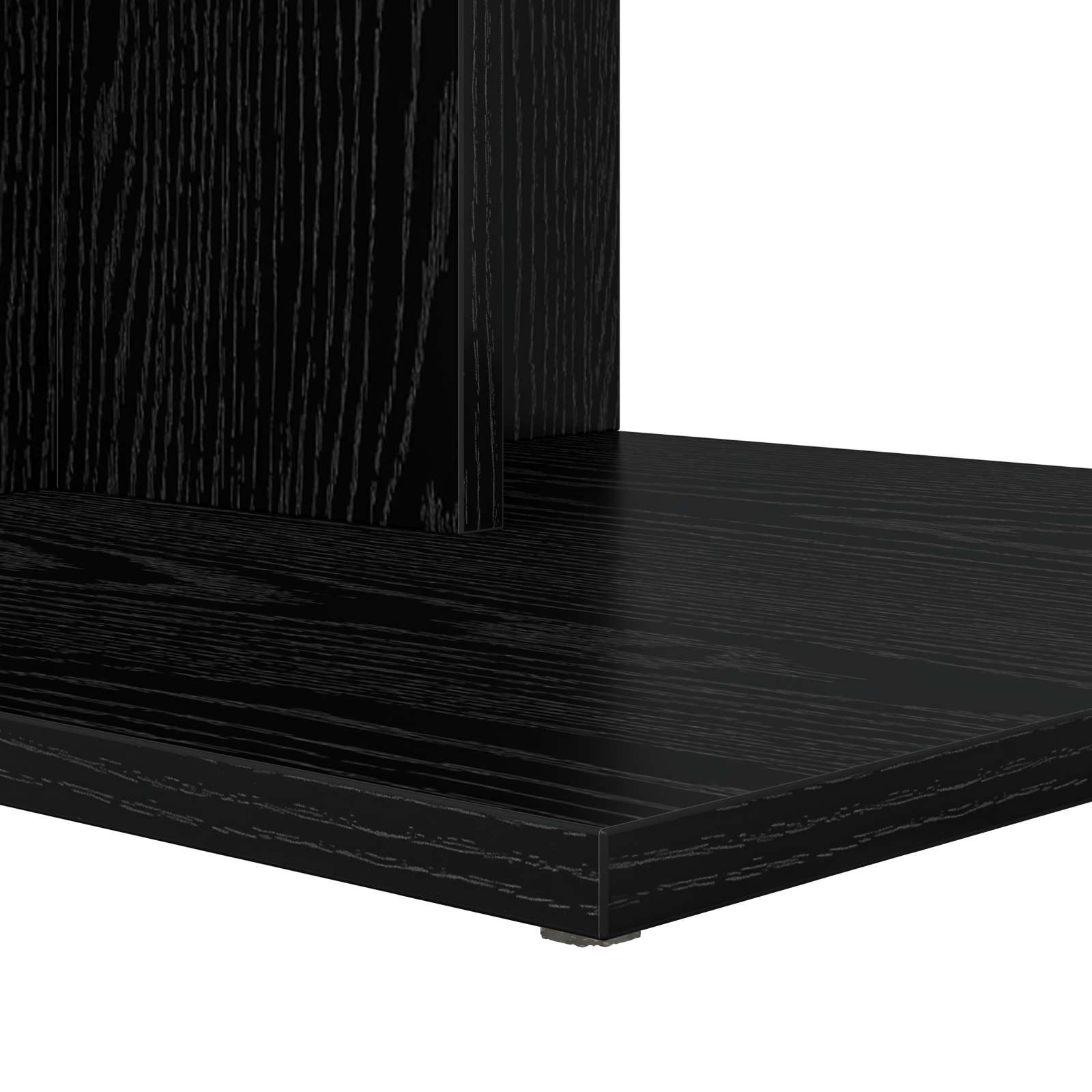 Bocni stol Crni hrast 45 x 40 x 62,5 cm Konstruirano drvo