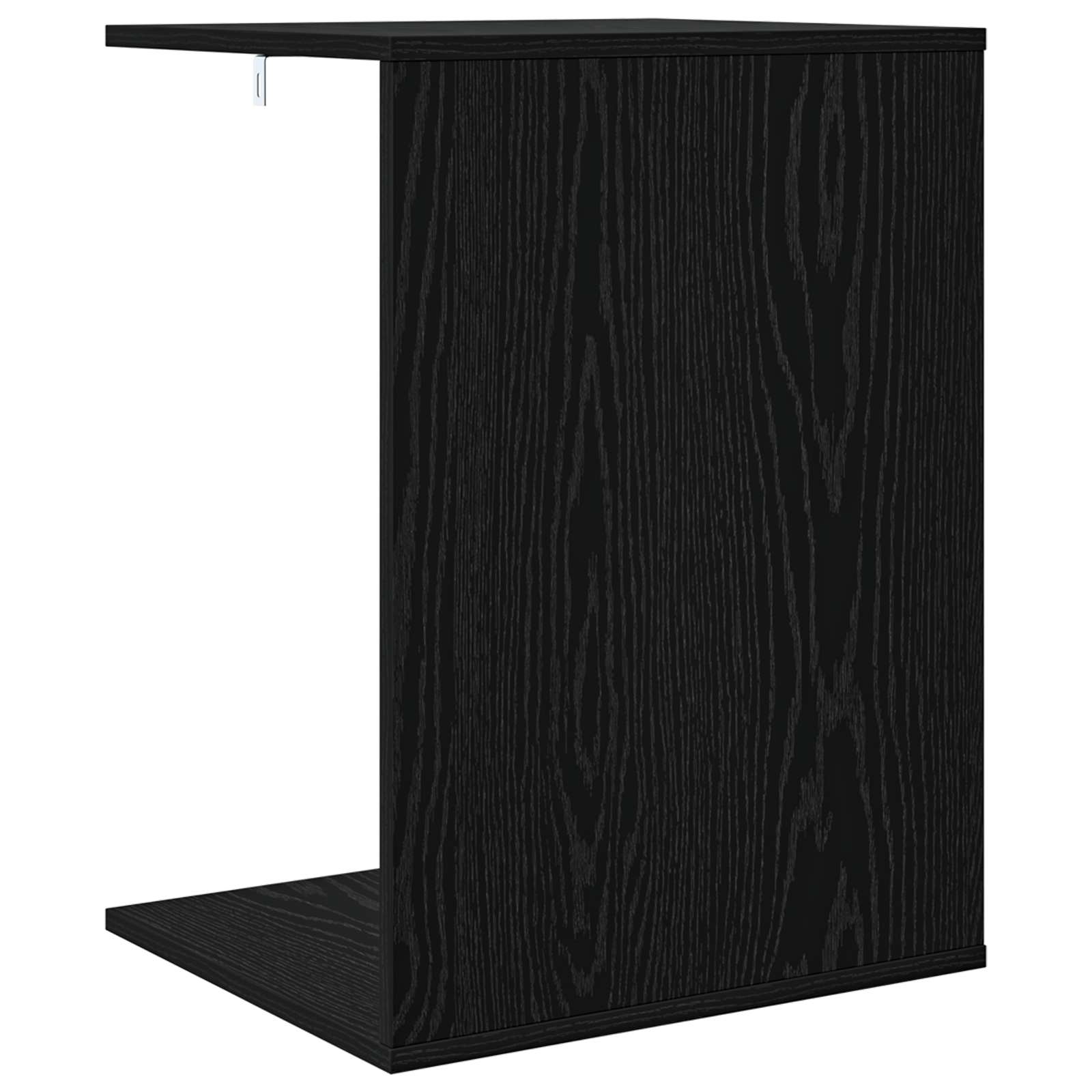 Bocni stol Crni hrast 45 x 40 x 62,5 cm Konstruirano drvo