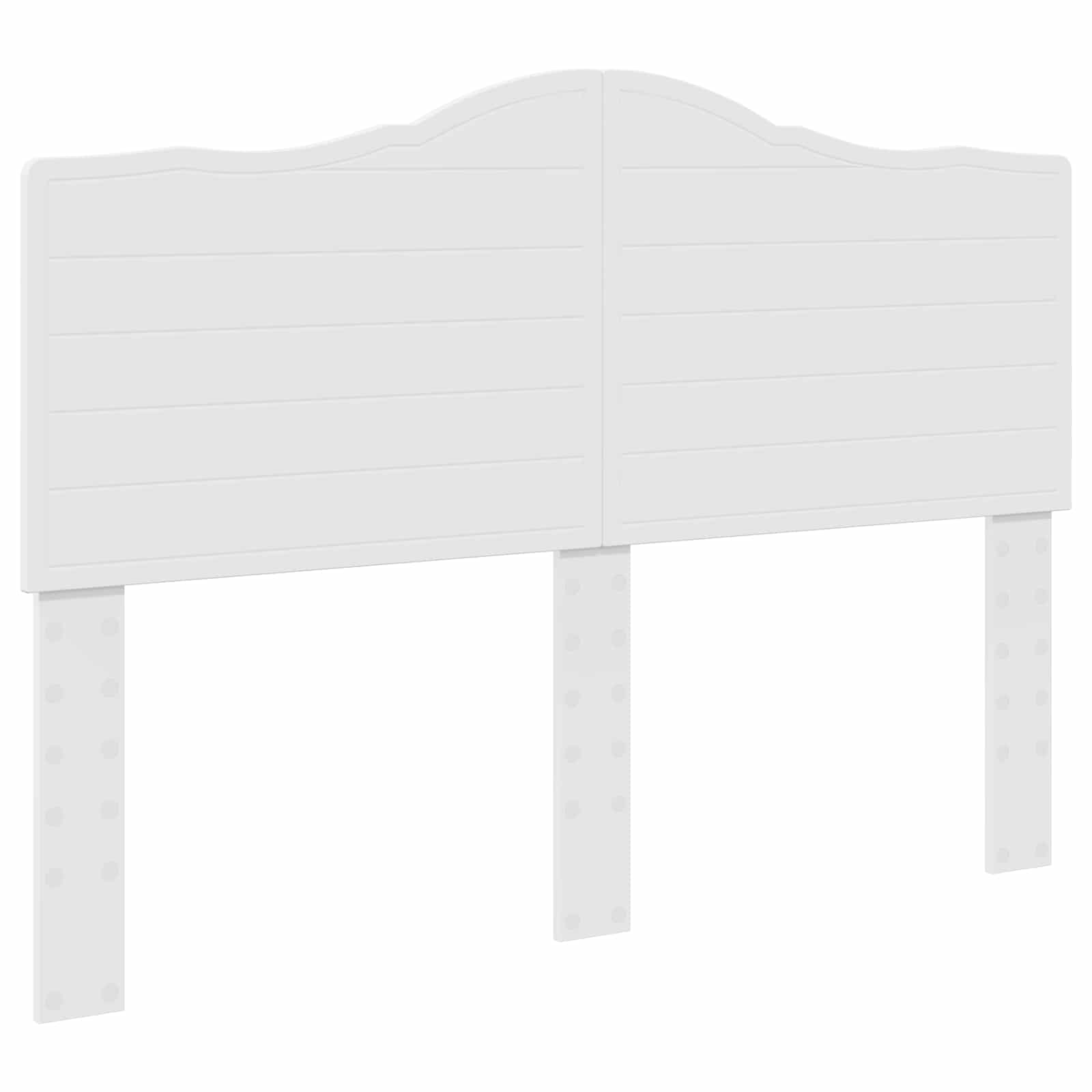 Krevetna konstrukcija Bijela 140 x 190 cm Inženjersko Drvo