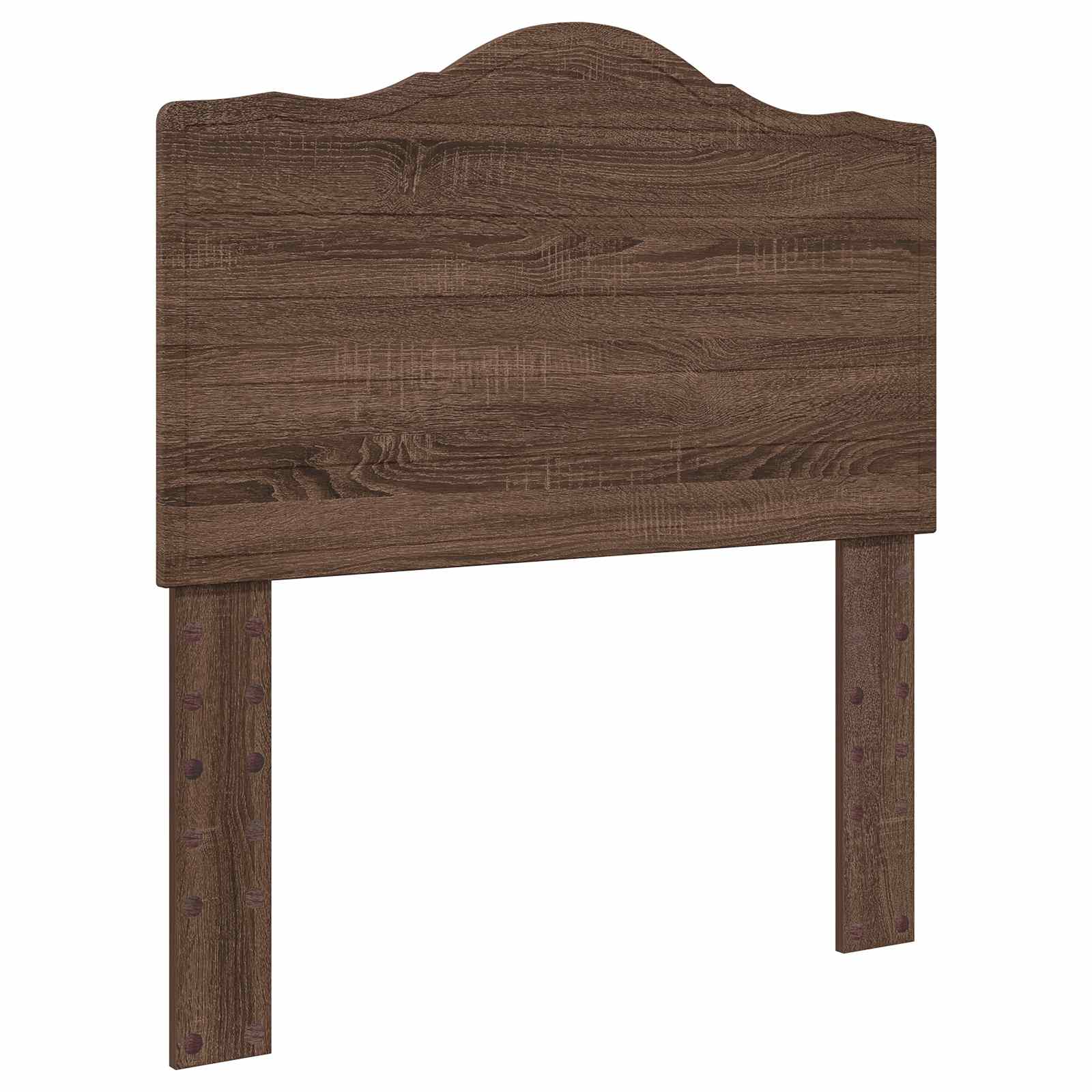 Krevetna konstrukcija Smeđi hrast 75 x 190 cm Inženjersko Drvo