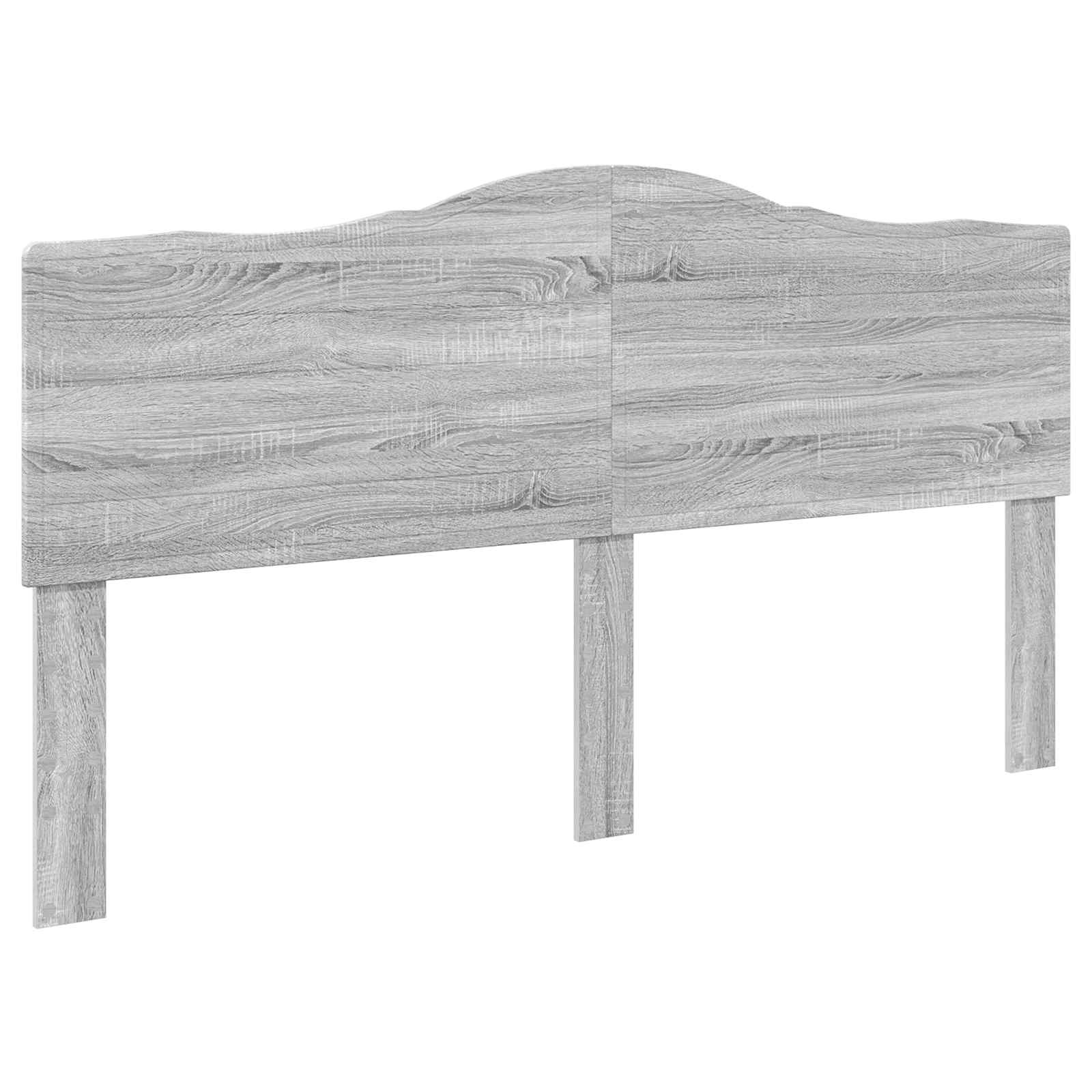 Krevet s od storage Siva Sonoma 180 x 200 cm Konstruirano drvo
