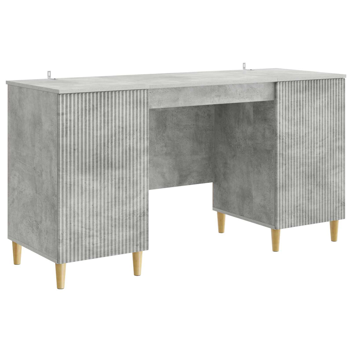 Stol Betonska siva 142,5 x 50 x 75 cm Konstruirano drvo