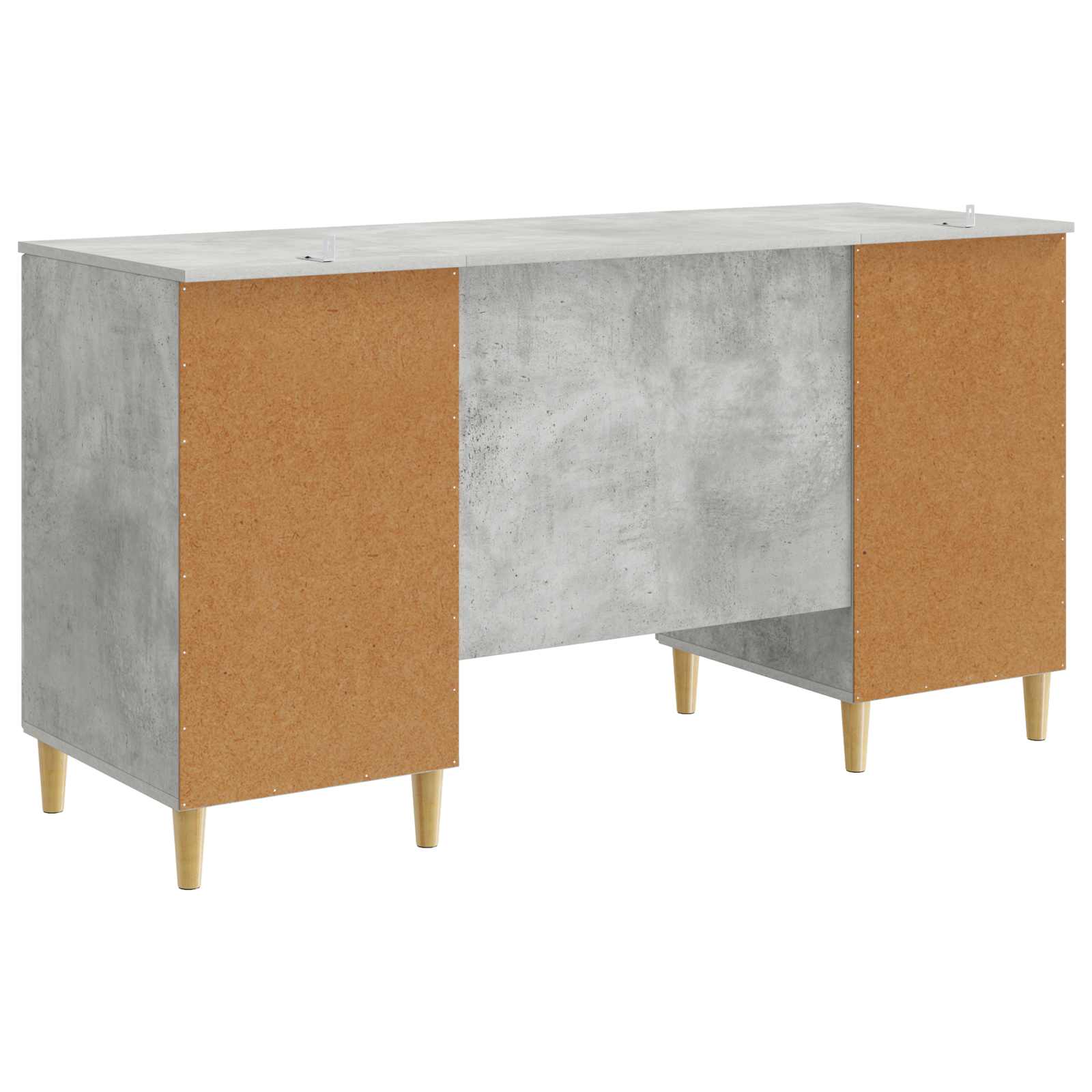 Stol Betonska siva 142,5 x 50 x 75 cm Konstruirano drvo
