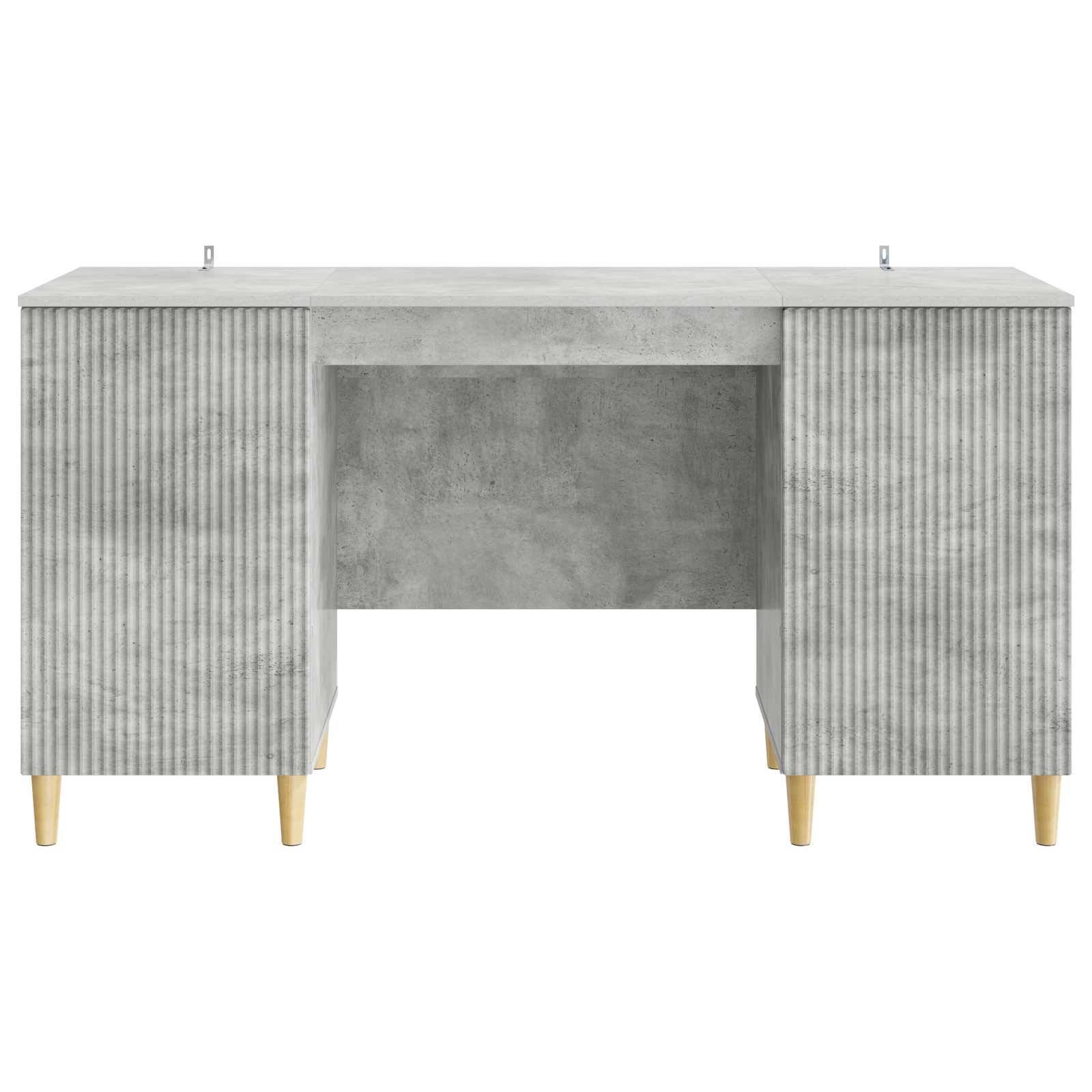 Stol Betonska siva 142,5 x 50 x 75 cm Konstruirano drvo
