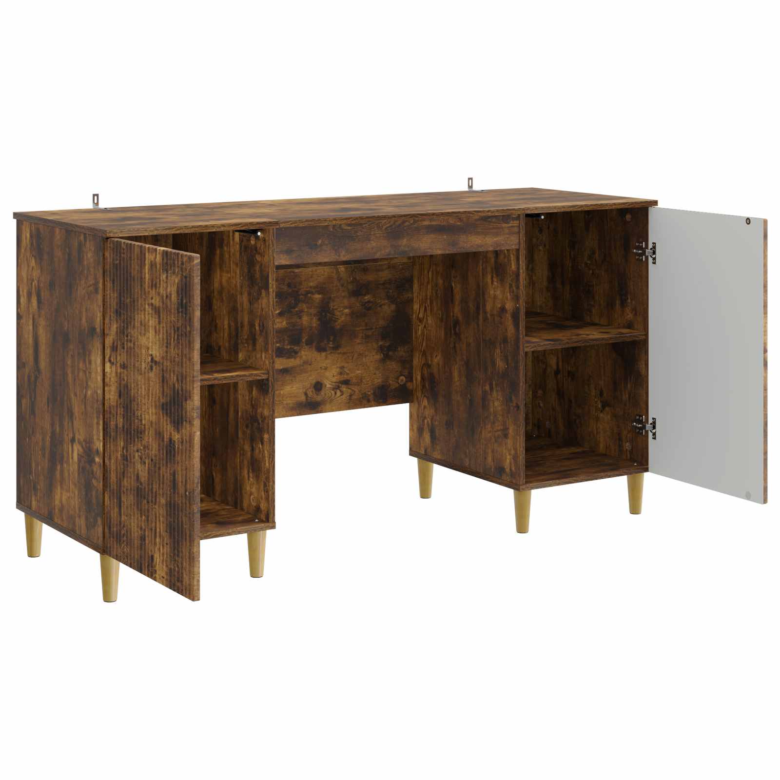 Stol Dimljeni hrast 142,5 x 50 x 75 cm Konstruirano drvo