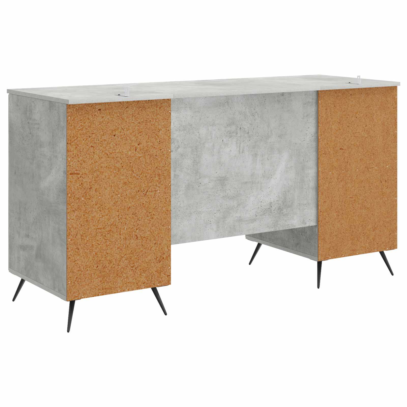 Stol Betonska siva 142,5 x 50 x 75 cm Konstruirano drvo