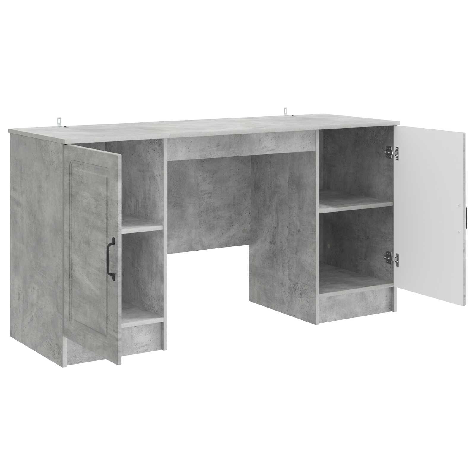 Stol Betonska siva 142,5 x 50 x 75 cm Konstruirano drvo