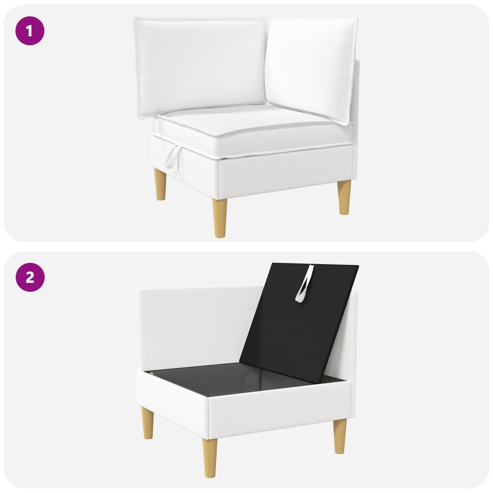 Sofa s pohranom Tkanina