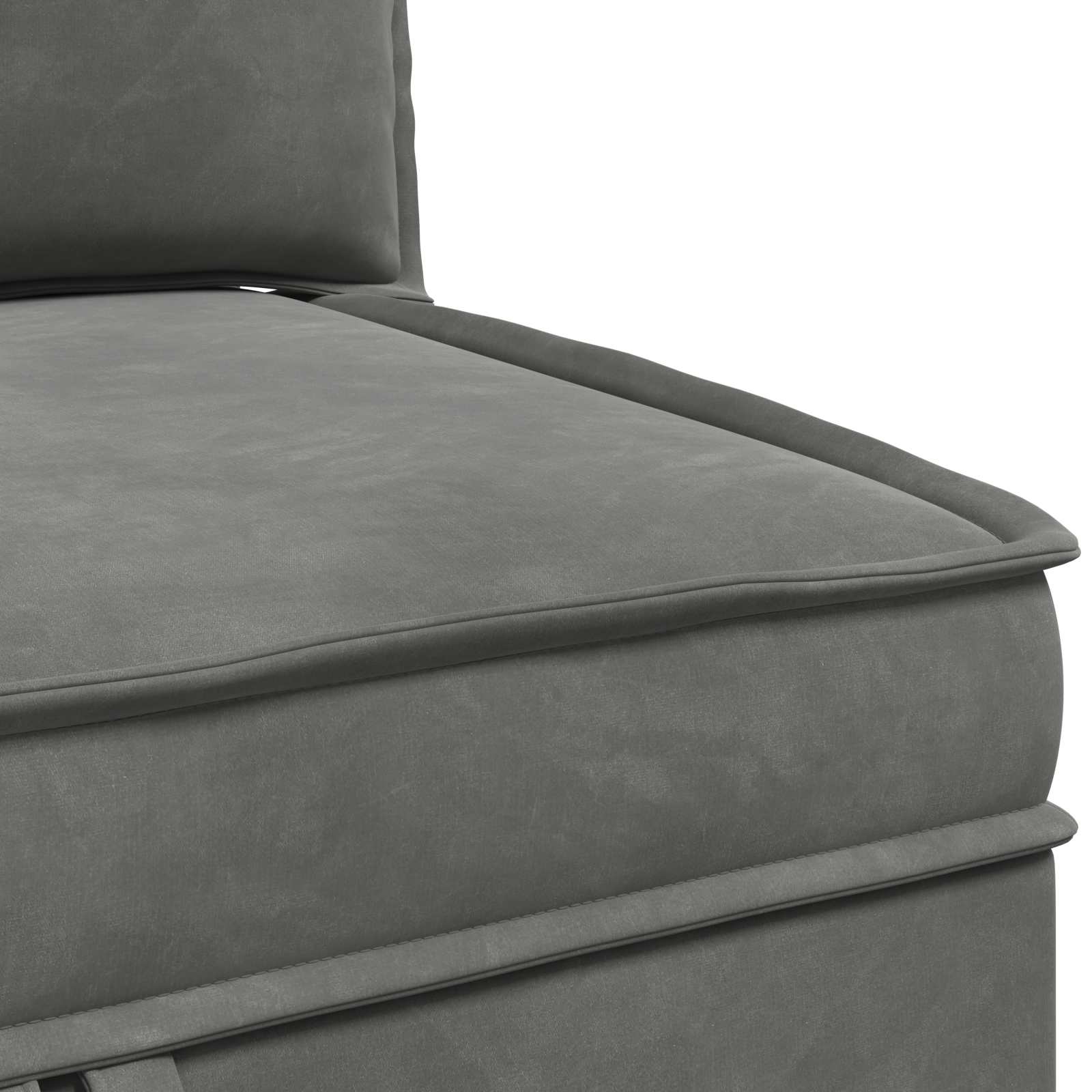 Sofa s pohranom Tamnosiva Baršun
